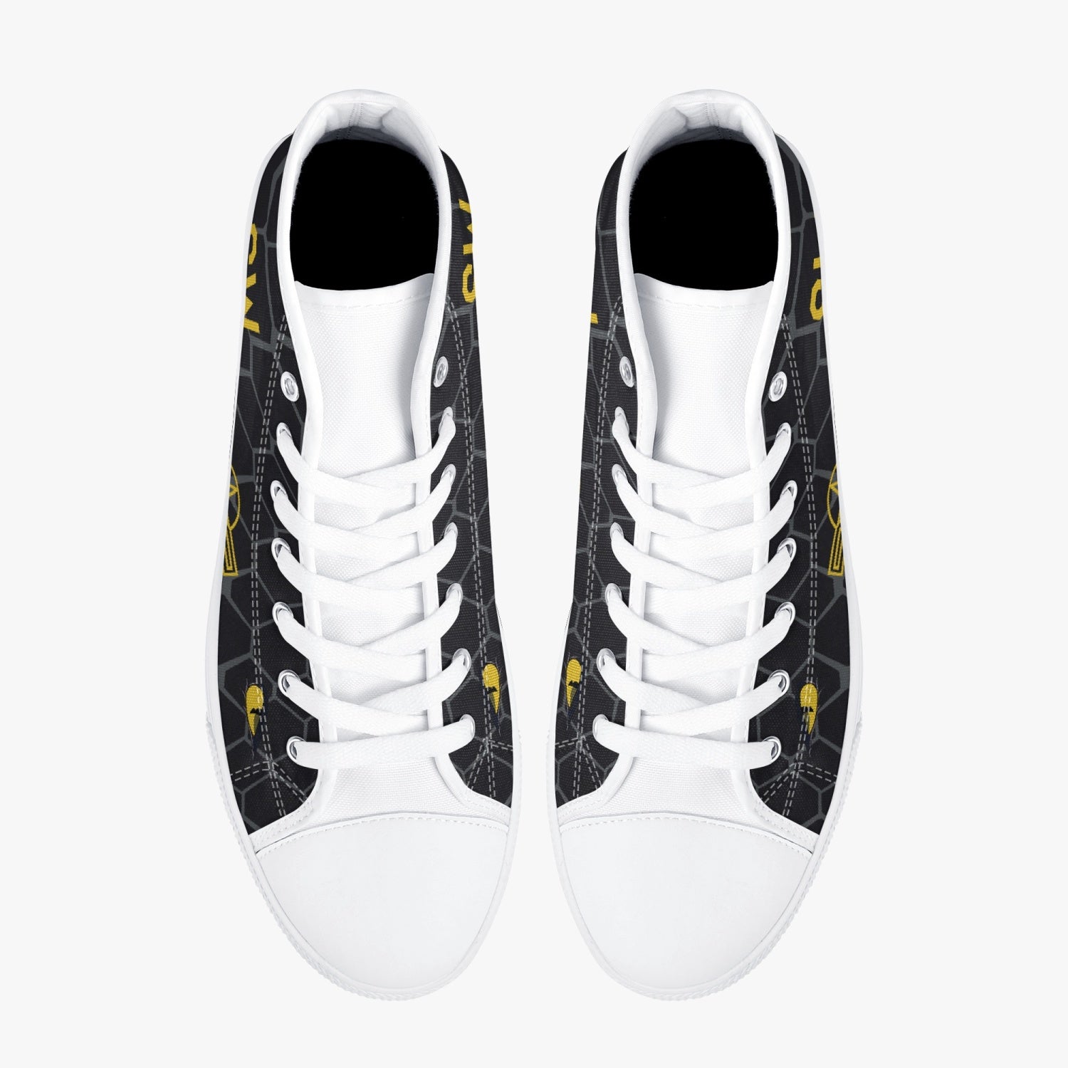 F-16 "Venom" High Top Canvas Shoes - I Love a Hangar