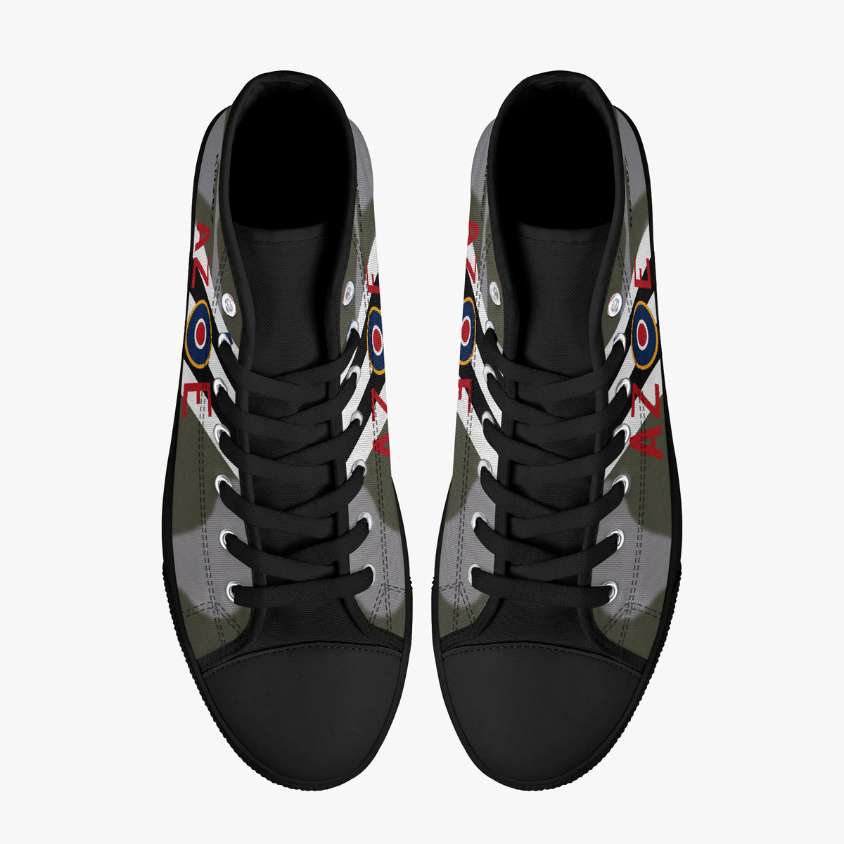 DH.98 Mosquito "AZ-E" High Top Canvas Shoes