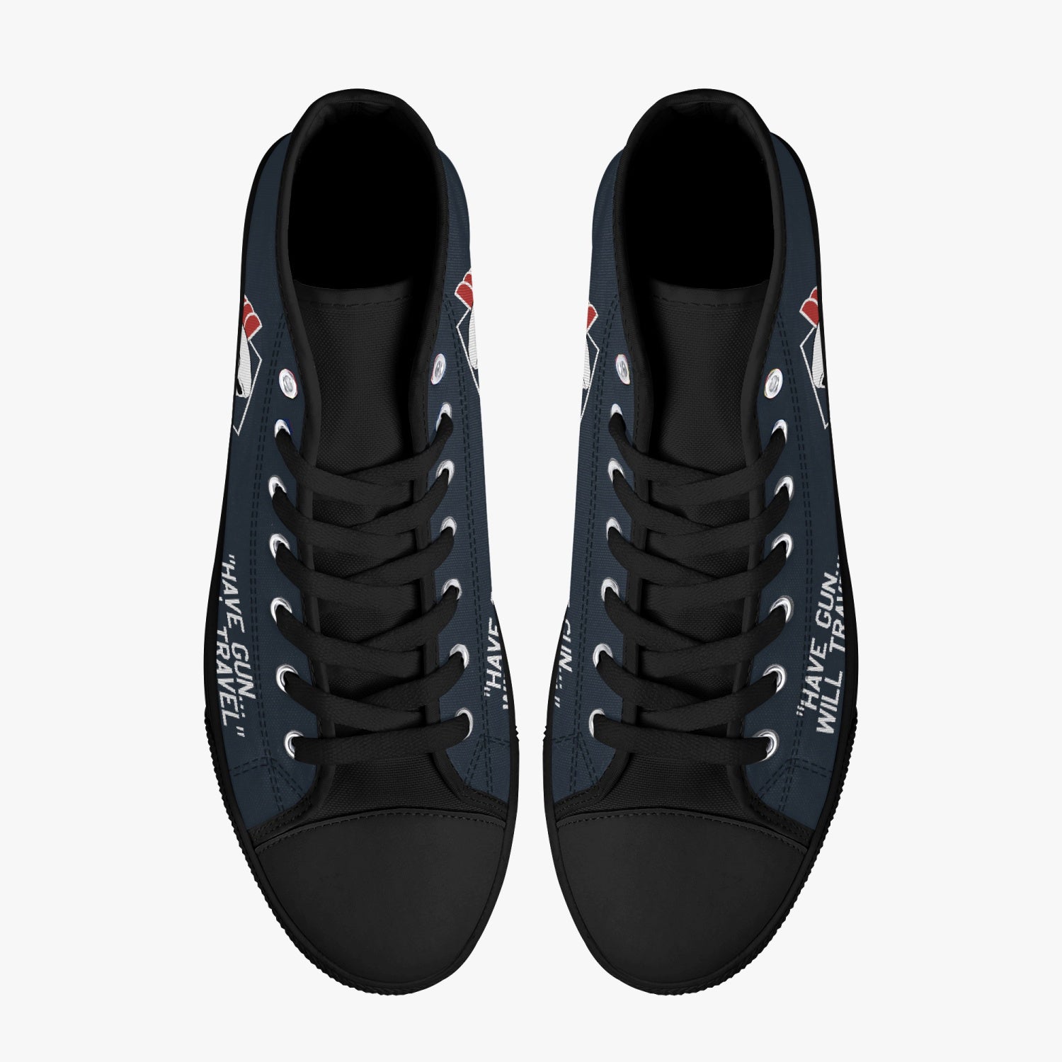 VFA-34 "Blue Blasters" High Top Canvas Shoes - I Love a Hangar
