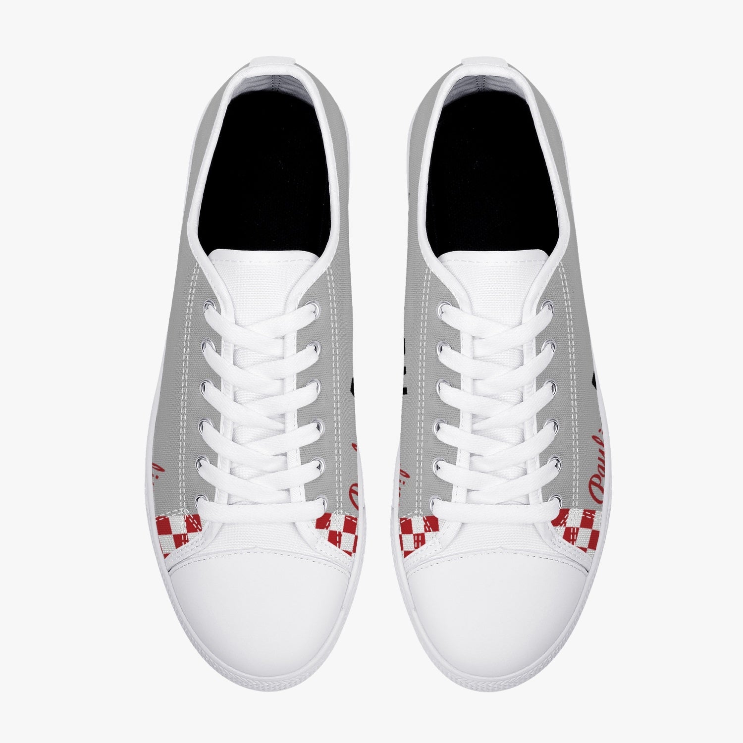 P-51 "Pauline" Low Top Canvas Shoes - I Love a Hangar