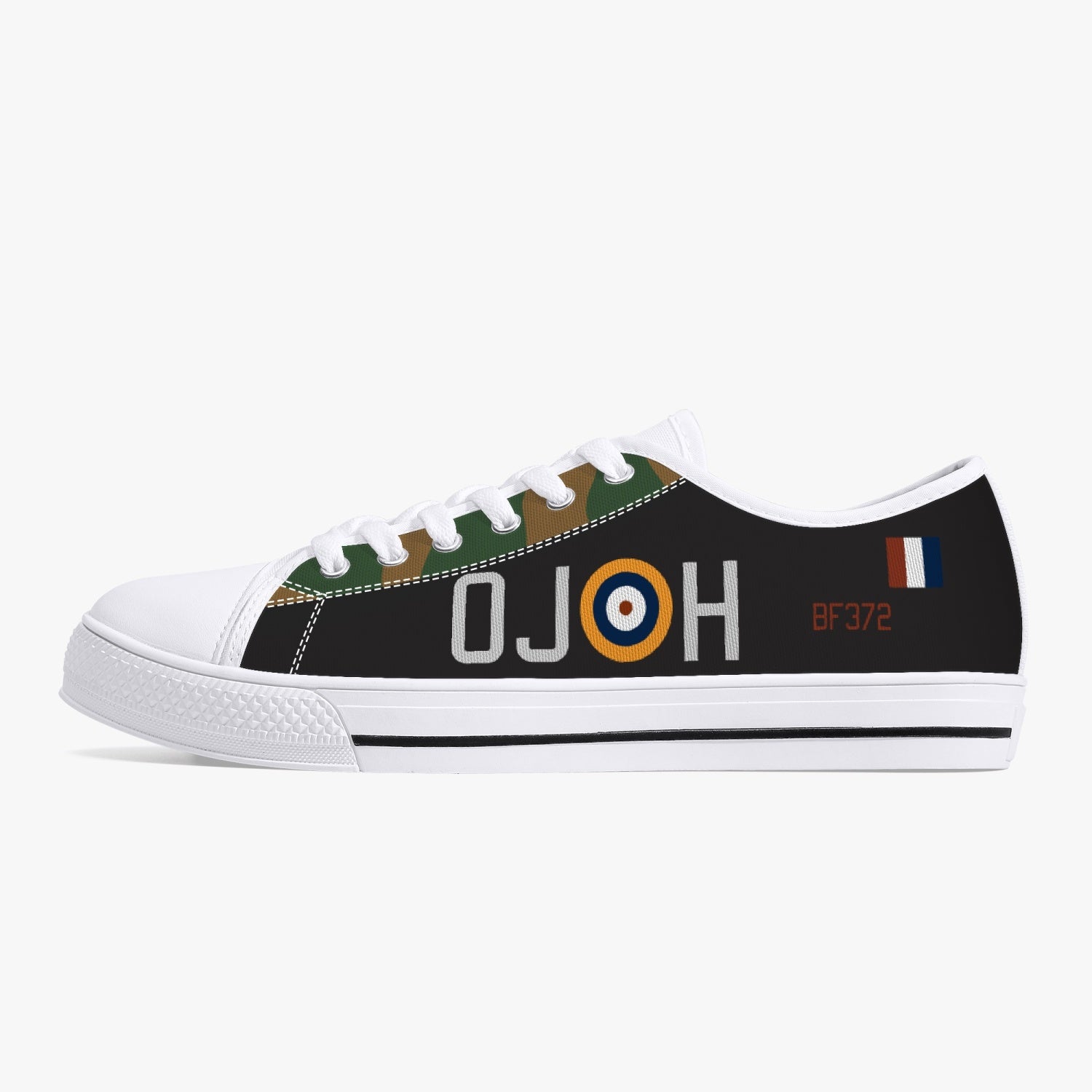 Stirling "OJ-H" Low Top Canvas Shoes - I Love a Hangar