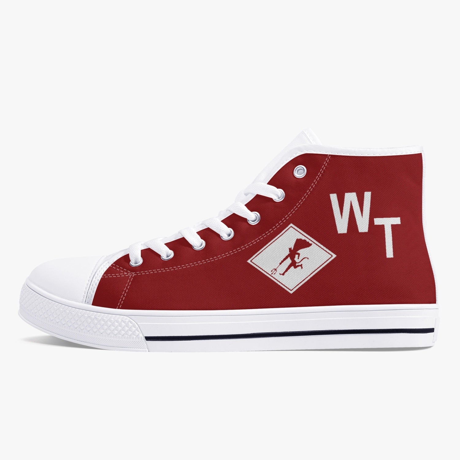 VMFA-232 "Red Devils" High Top Canvas Shoes - I Love a Hangar