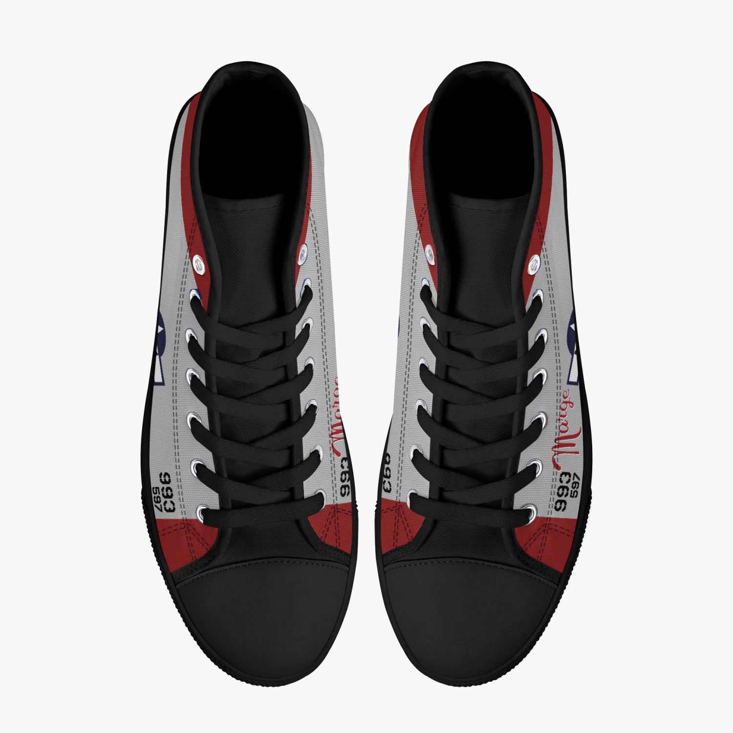 P-38 "Marge" High Top Canvas Shoes - I Love a Hangar