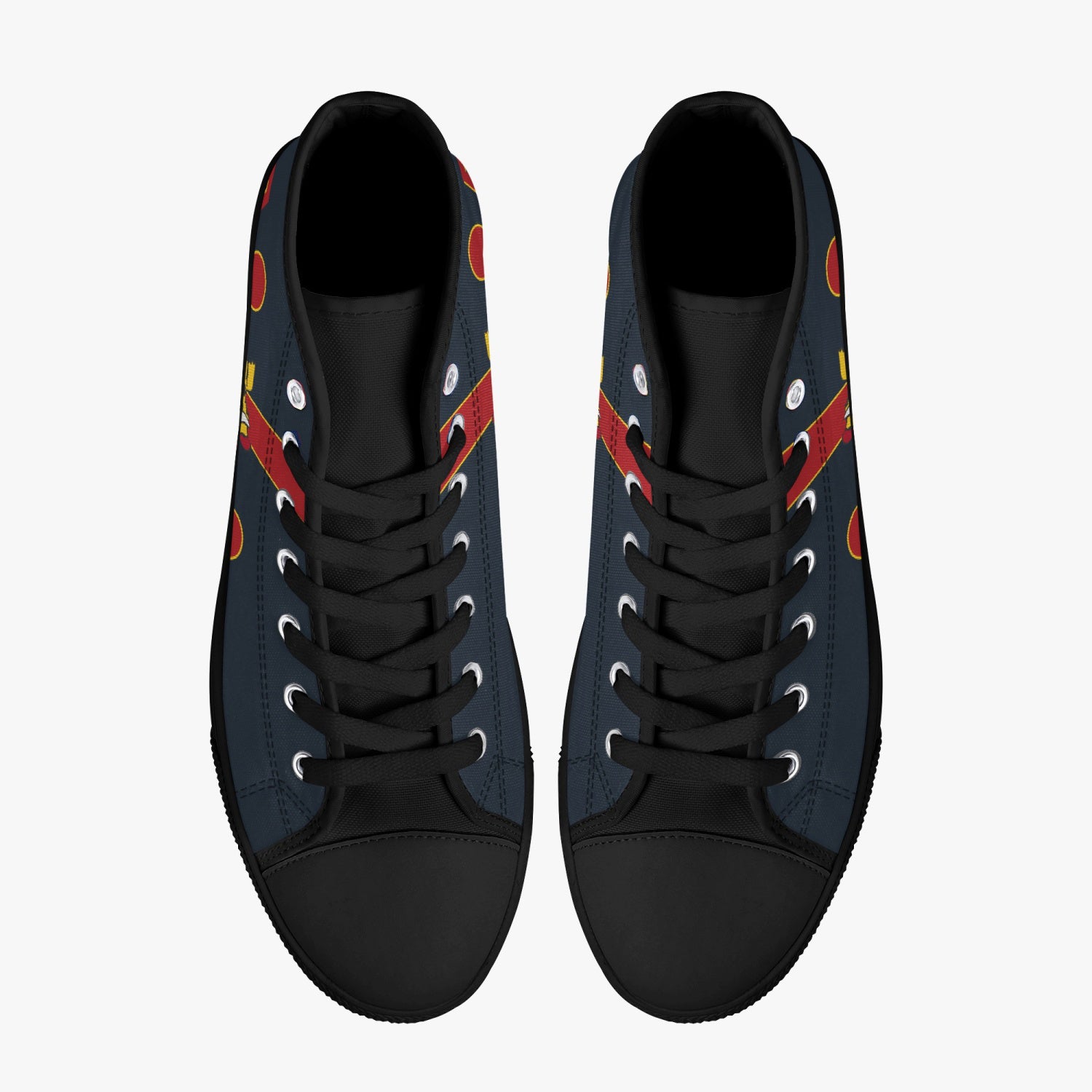VFA-11 "Red Rippers" High Top Canvas Shoes - I Love a Hangar