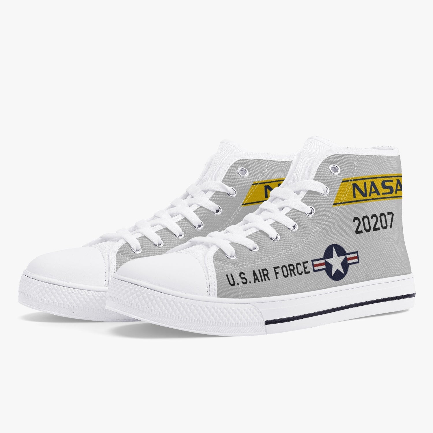 XB-70 "Valkyrie" High Top Canvas Shoes - I Love a Hangar