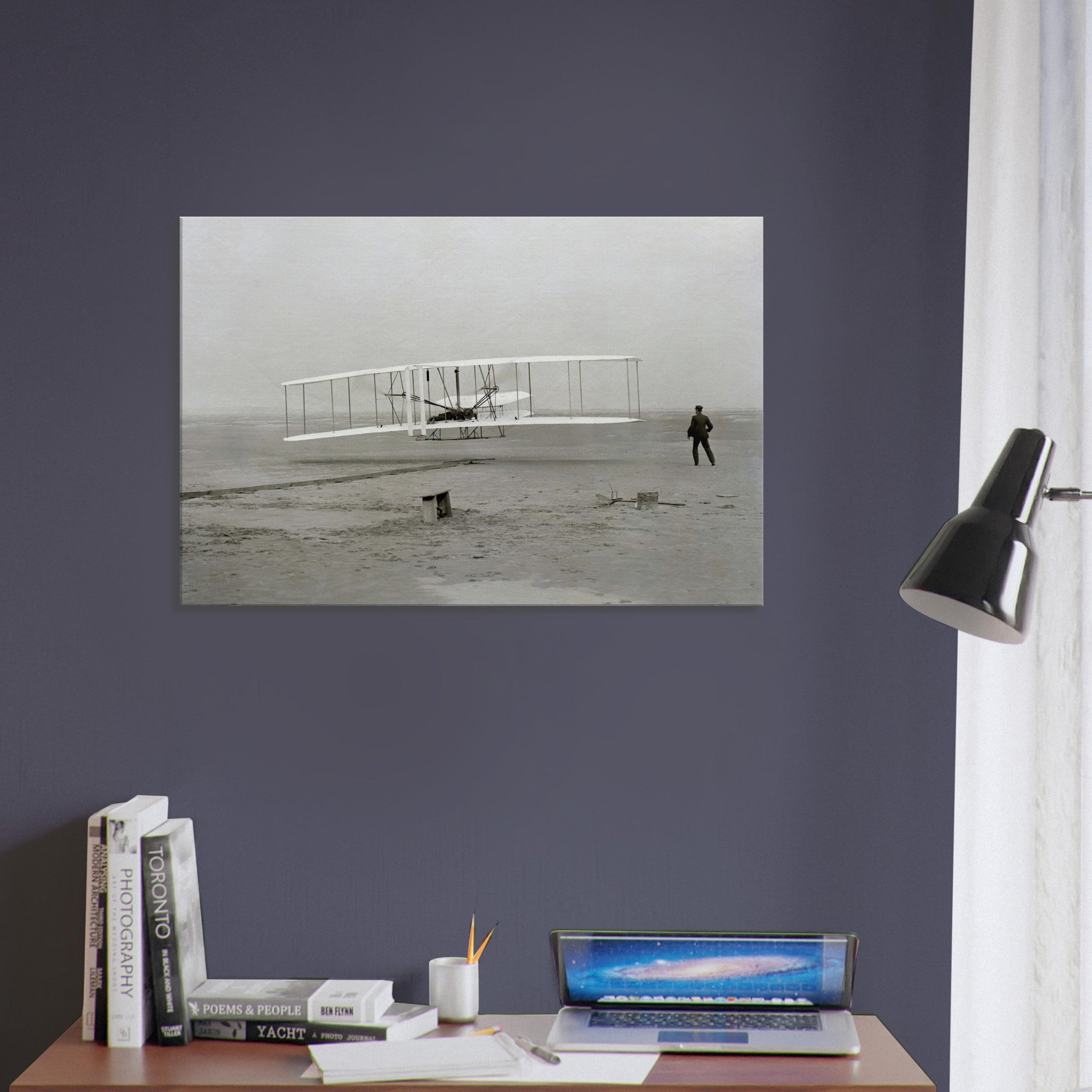 The Wrgith Brothers on Canvas - I Love a Hangar