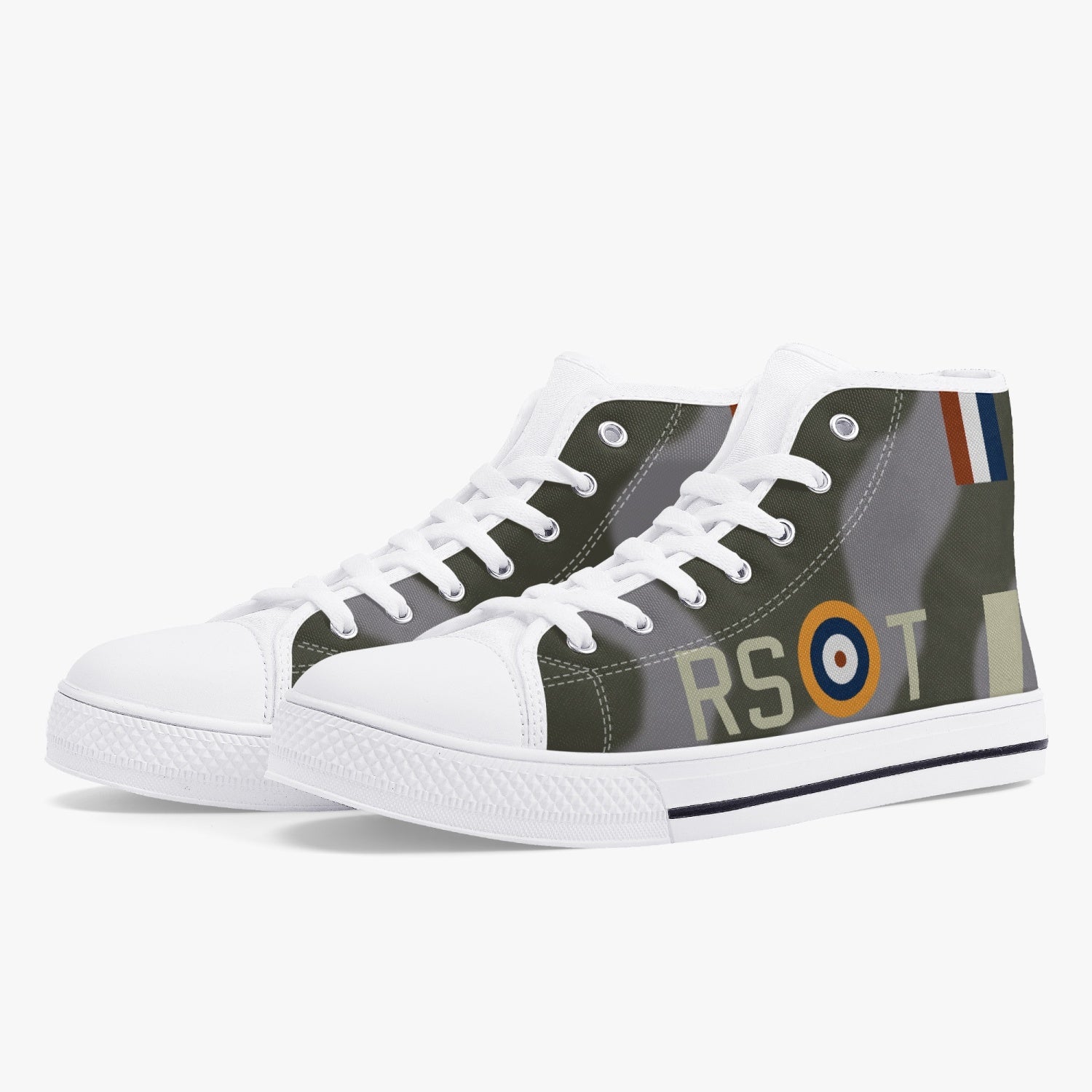 Spitfire "RS-T" High Top Canvas Shoes - I Love a Hangar