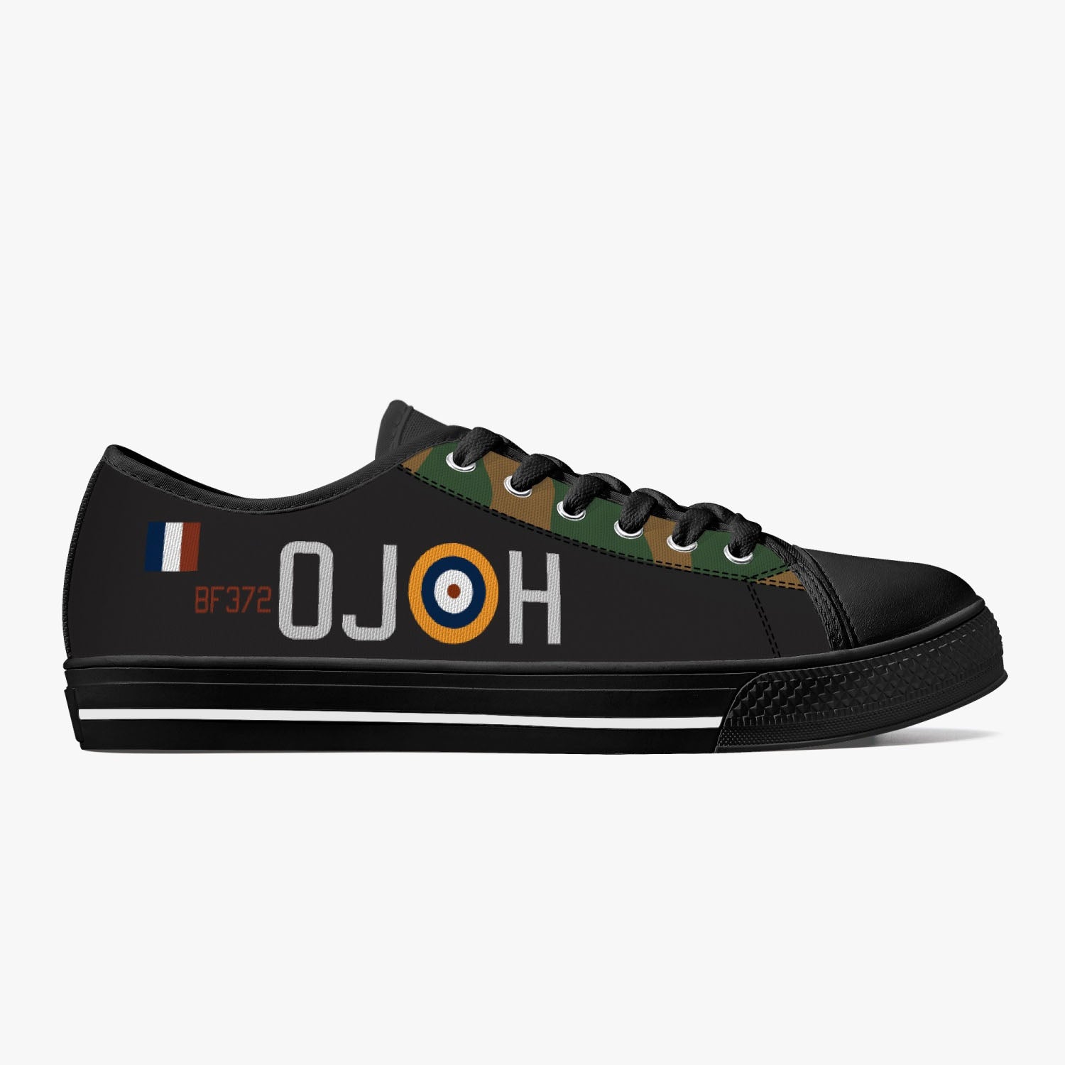 Stirling "OJ-H" Low Top Canvas Shoes - I Love a Hangar