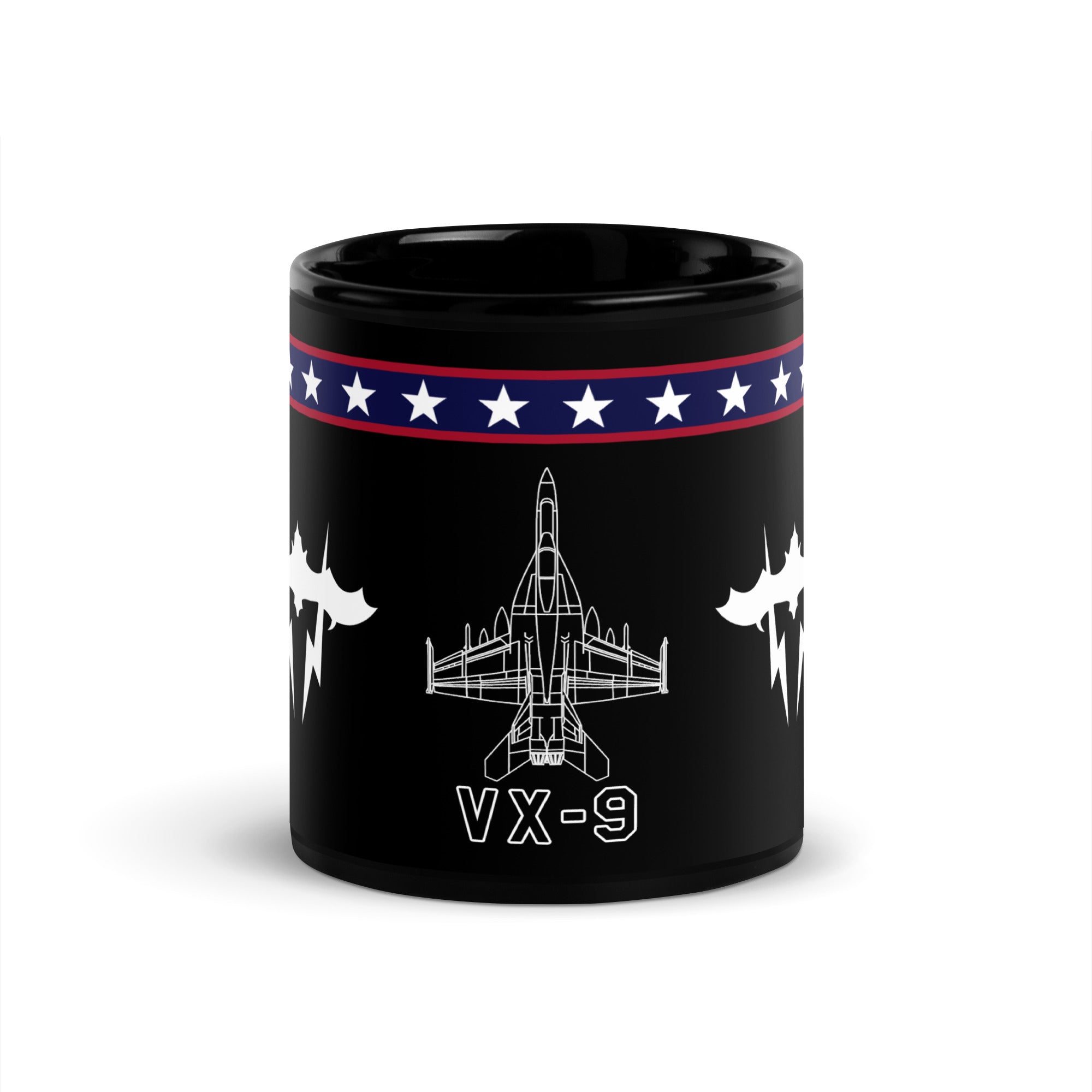 VX-9 "Vampires" Black Glossy Mug - I Love a Hangar