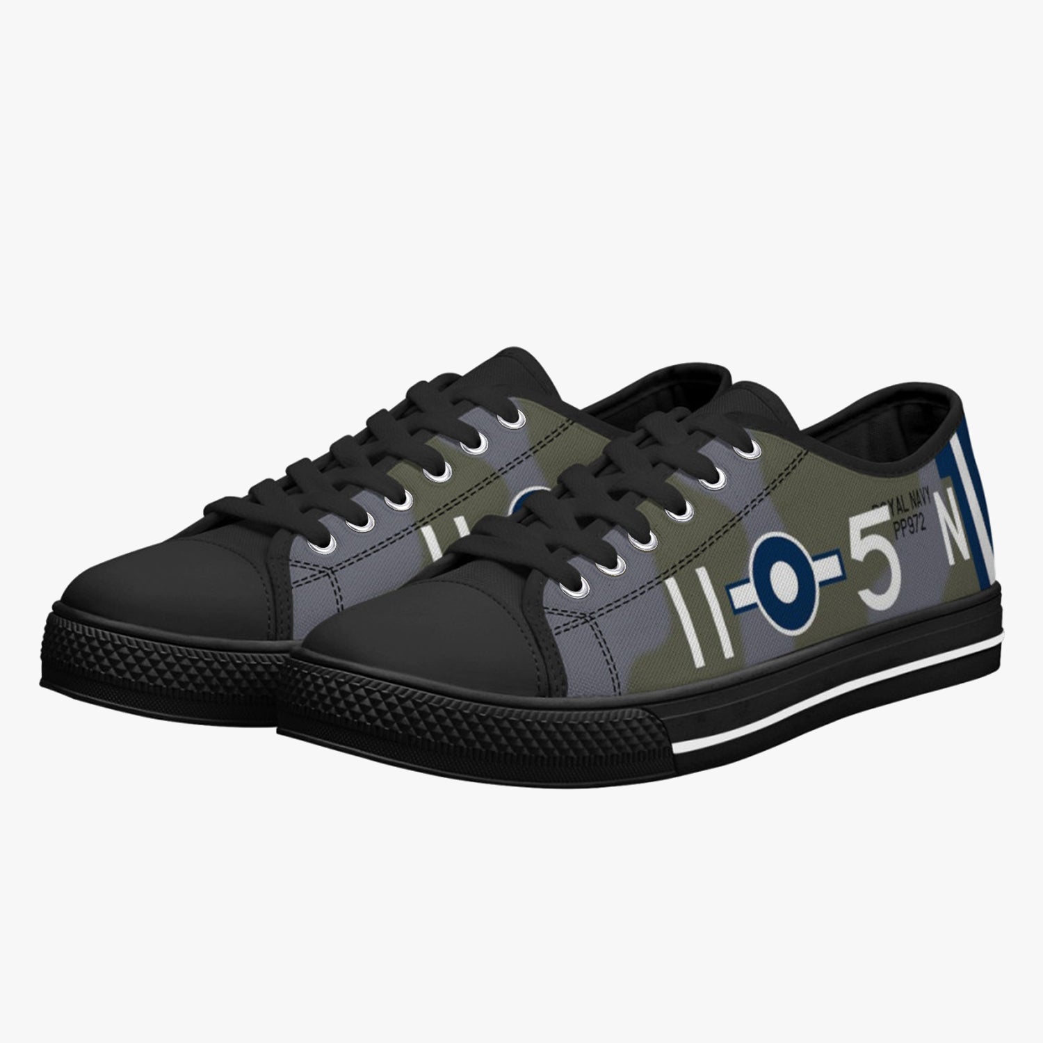 Seafire 11-5-N Low Top Canvas Shoes - I Love a Hangar
