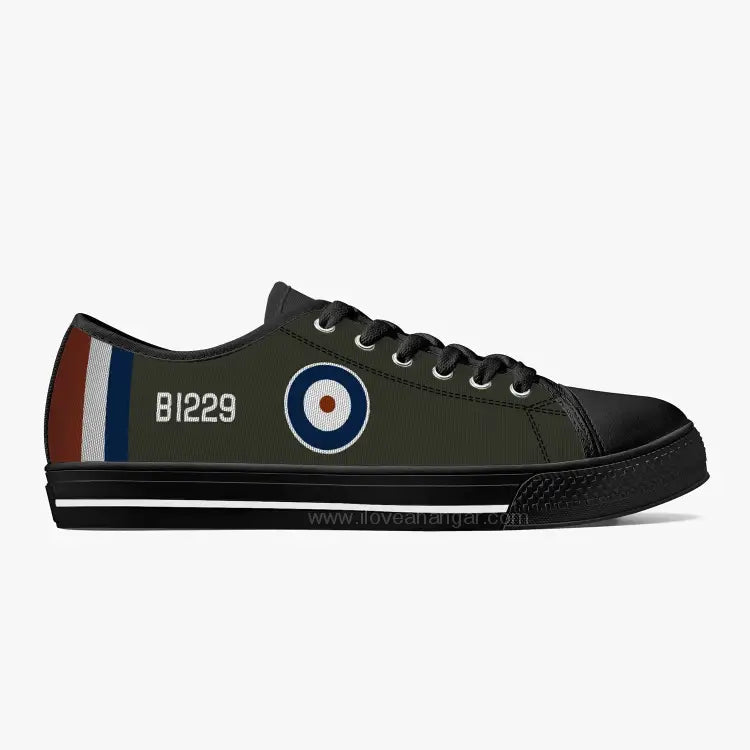 Bristol F2B B1229 Low Top Canvas Shoes - I Love a Hangar