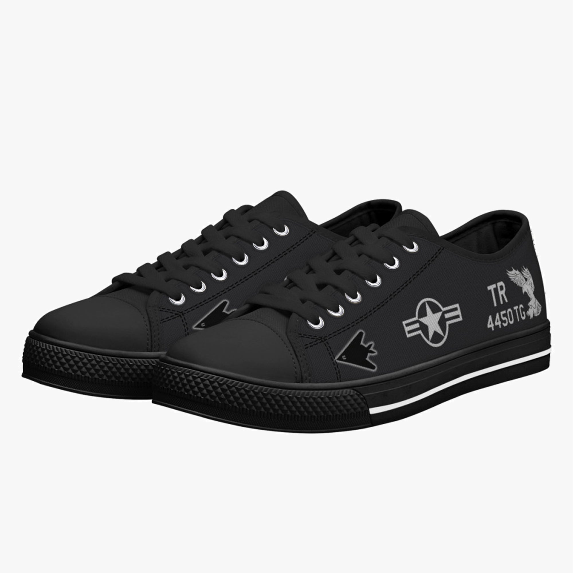 F-117 "Nighthawk" Low Top Canvas Shoes - I Love a Hangar
