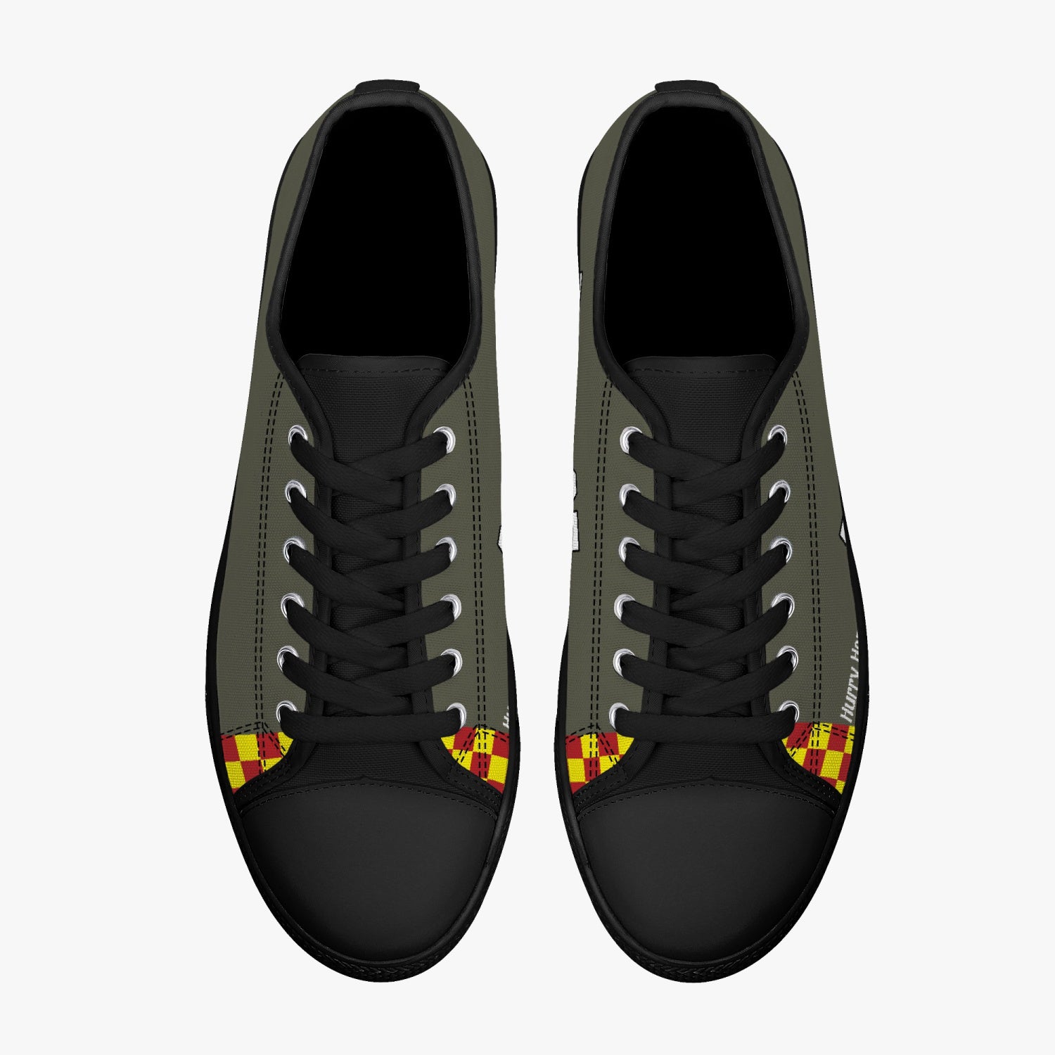 P-51 "Hurry Home Honey" Low Top Canvas Shoes - I Love a Hangar