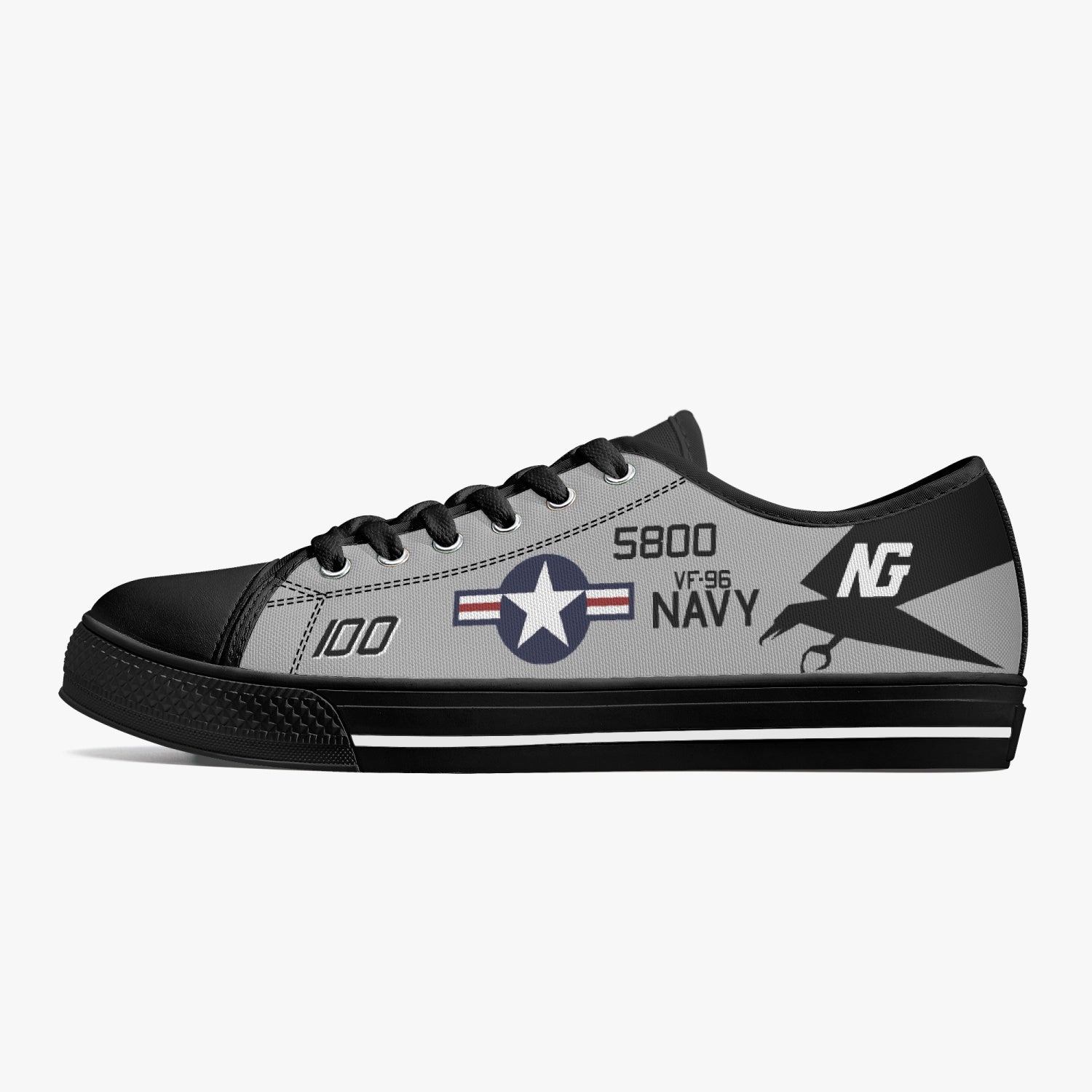 F-4 Phantom "Showtime 100" Low Top Canvas Shoes - I Love a Hangar