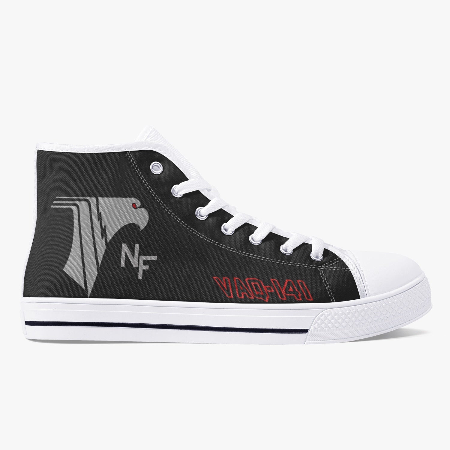 VAQ-141 "Shadowhawks" High Top Canvas Shoes - I Love a Hangar