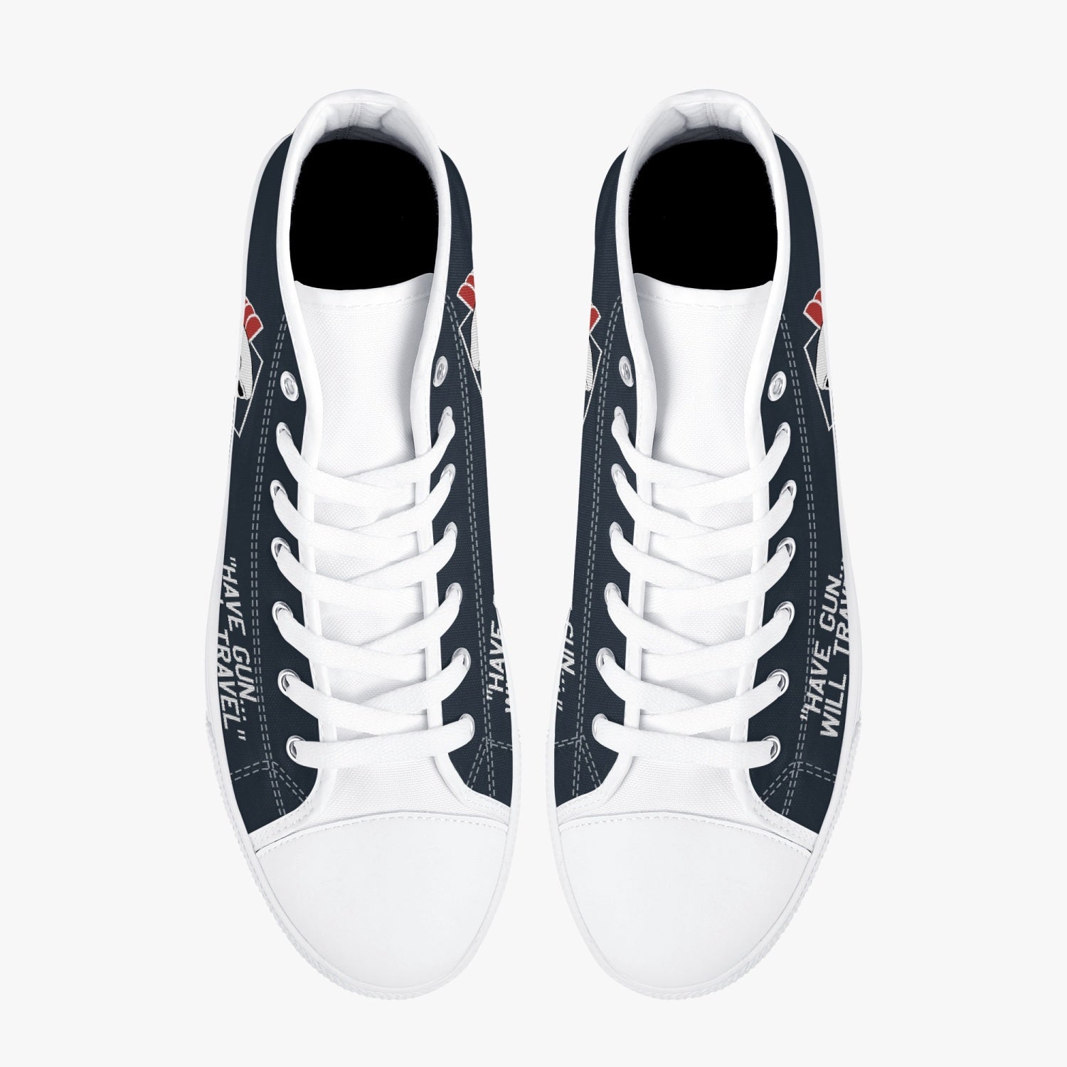 VFA-34 "Blue Blasters" High Top Canvas Shoes - I Love a Hangar