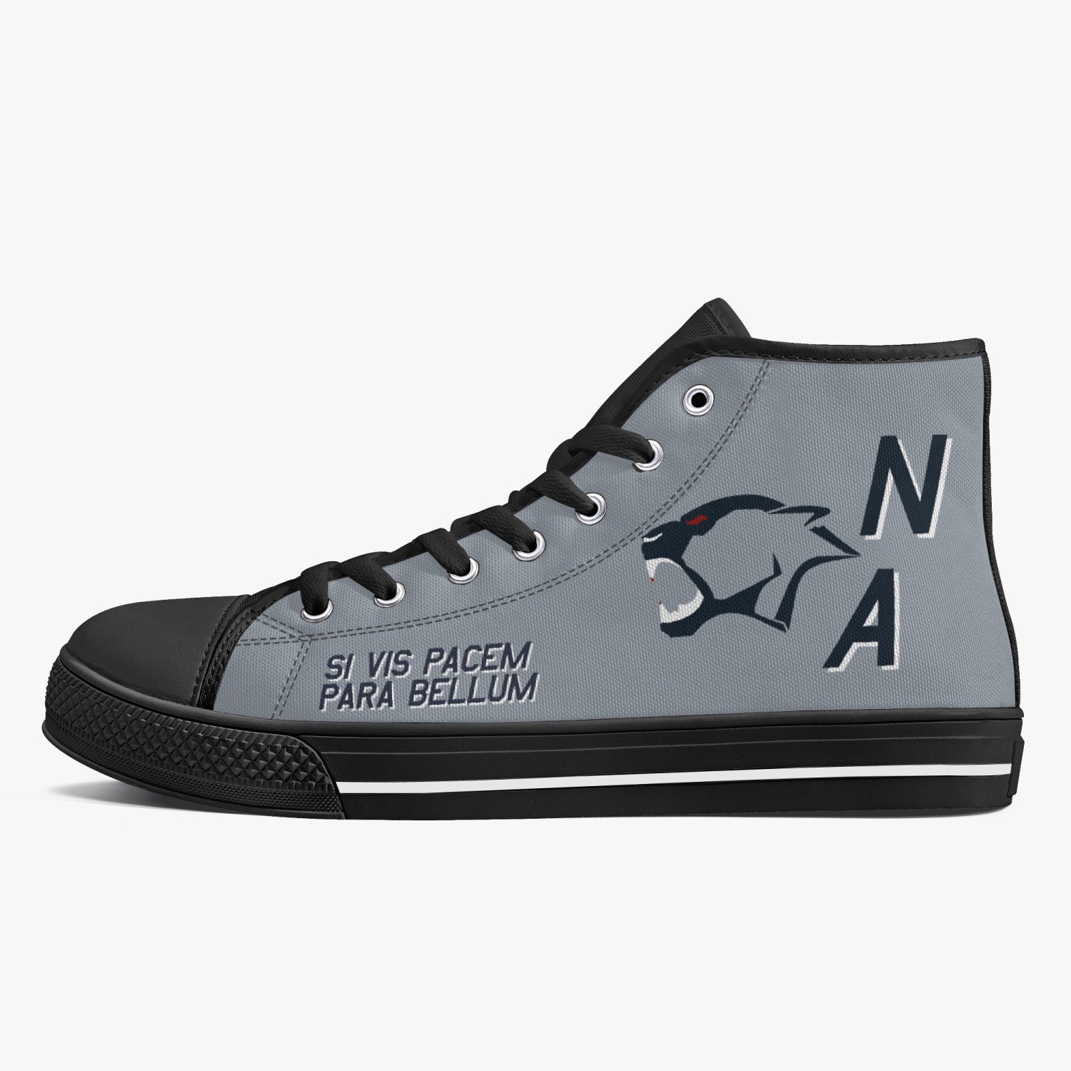 VAQ-139 "Cougars" High Top Canvas Shoes - I Love a Hangar
