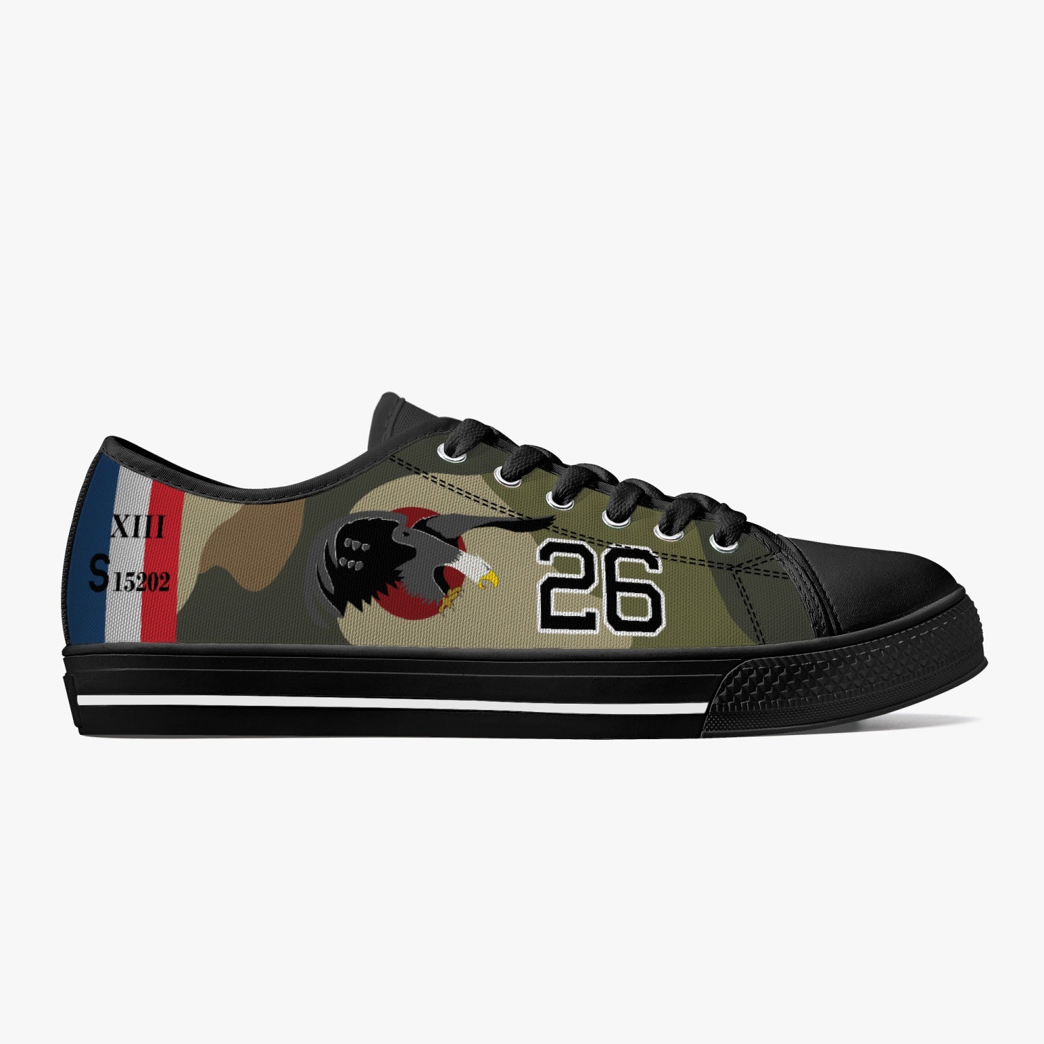 SPAD XIII of Lt. Frank Luke Low Top Canvas Shoes - I Love a Hangar