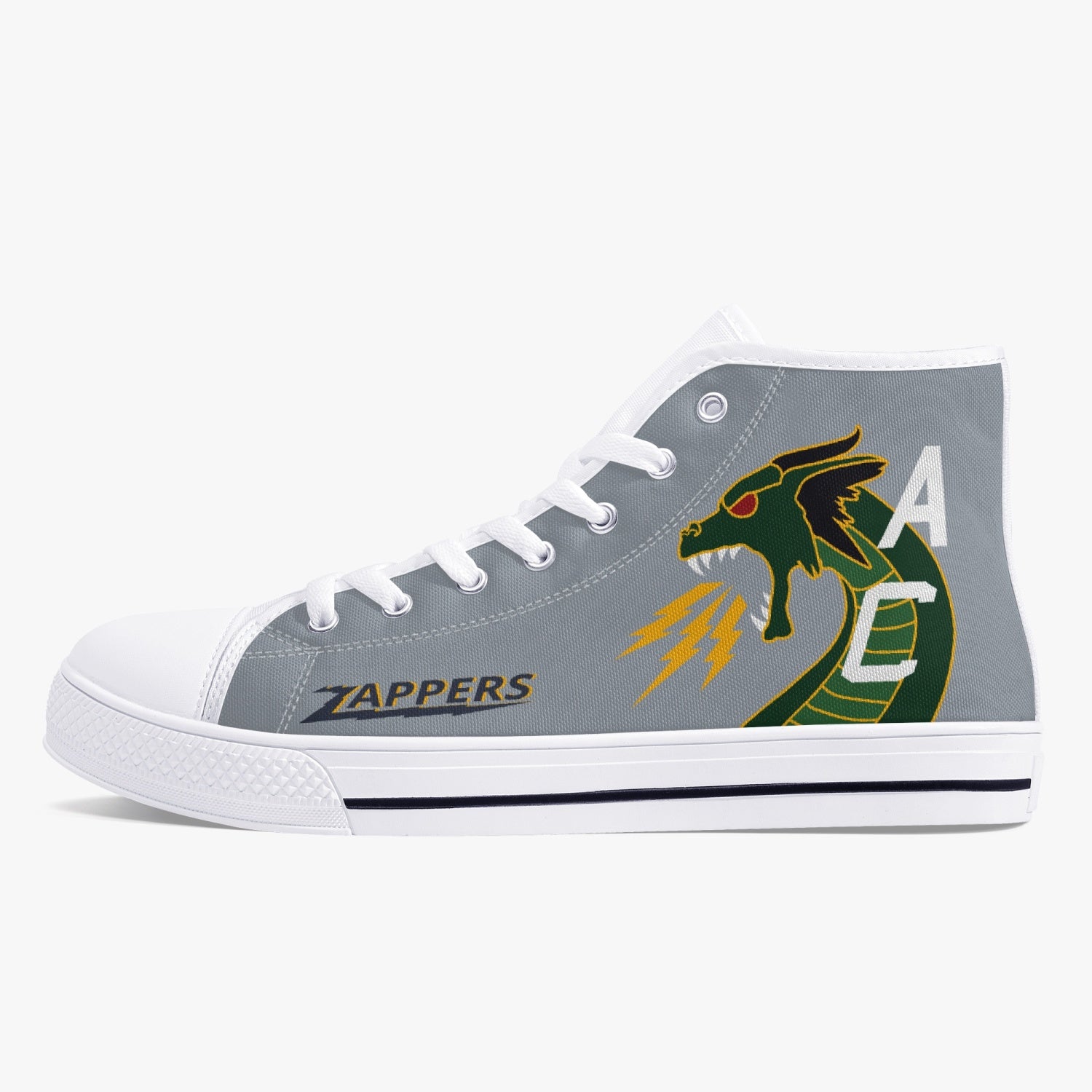 VAQ-130 "Zappers" High Top Canvas Shoes - I Love a Hangar