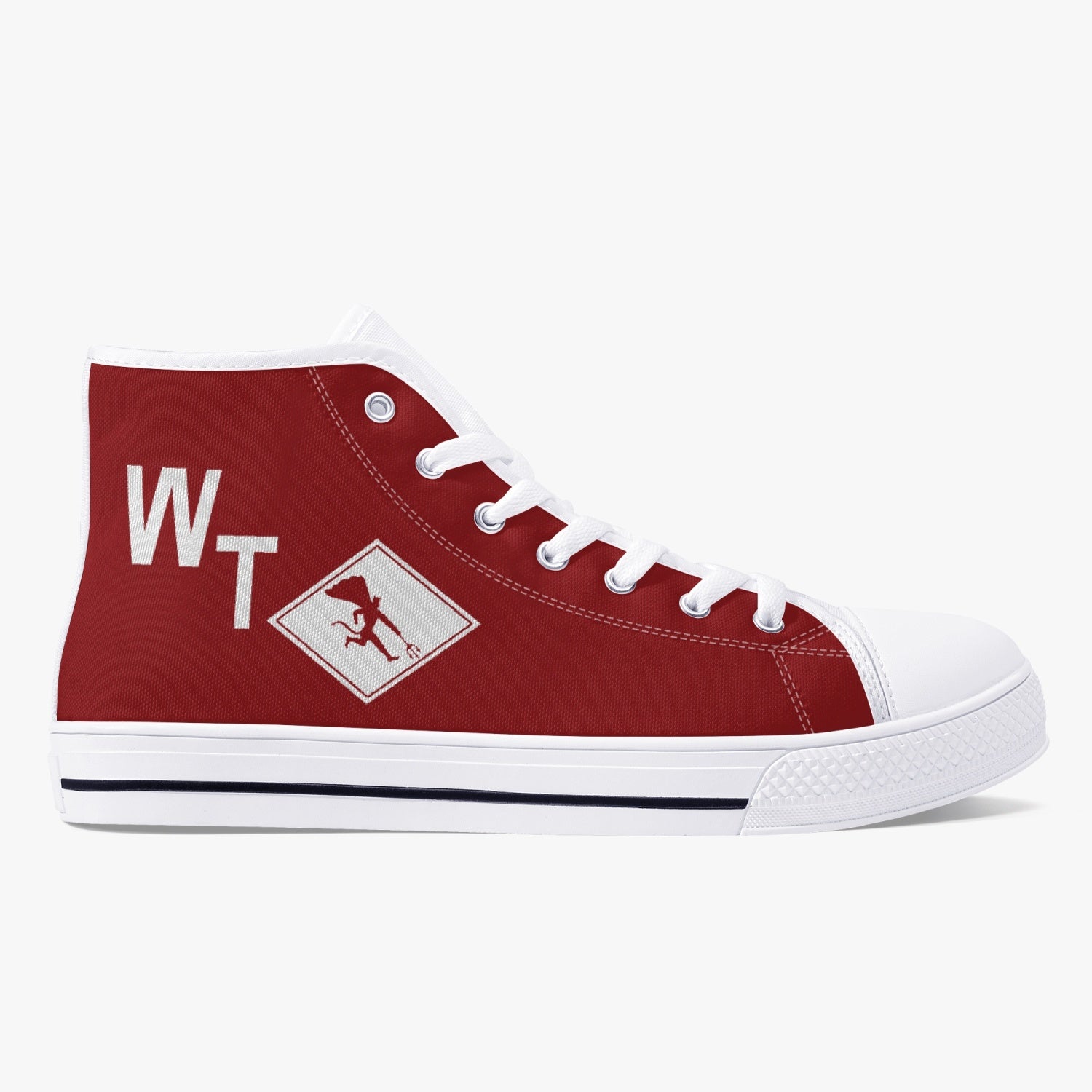 VMFA-232 "Red Devils" High Top Canvas Shoes - I Love a Hangar