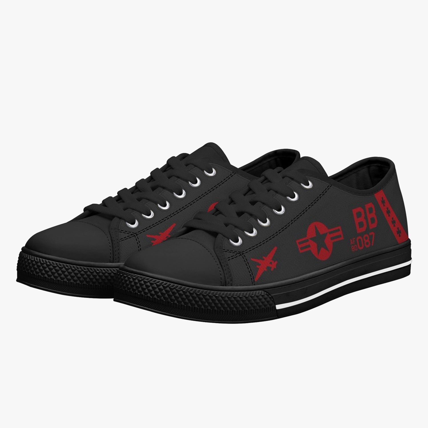 U-2 "Dragon Lady" Low Top Canvas shoes - I Love a Hangar