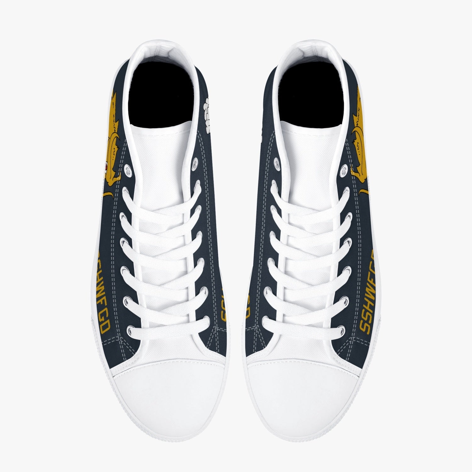 VFA-192 "Golden Dragons" High Top Canvas Shoes - I Love a Hangar