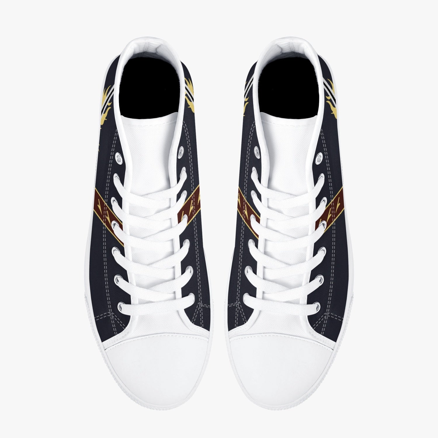 VAQ-136 "The Gauntlets" High Top Canvas Shoes - I Love a Hangar