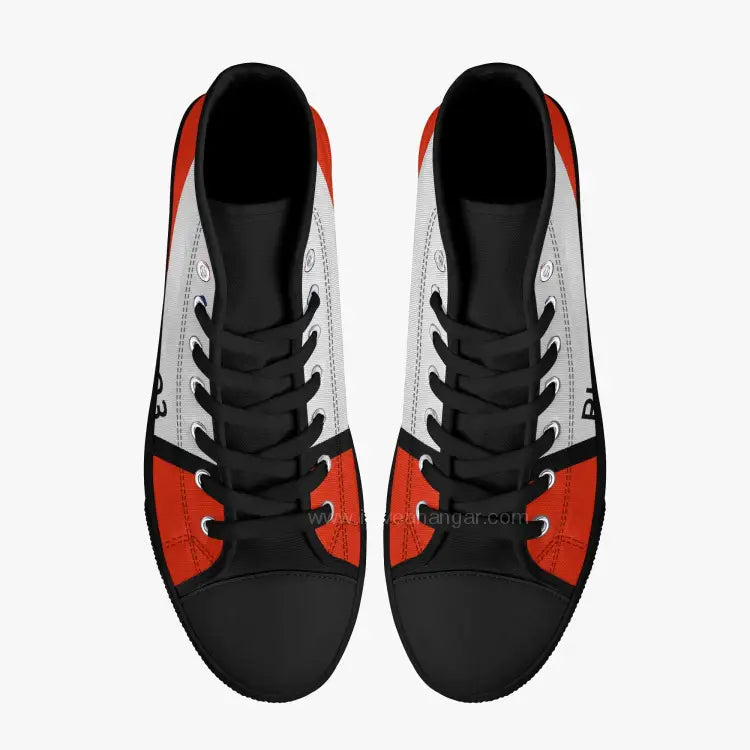 CF-105 Arrow #203 High Top Canvas Shoes - I Love a Hangar