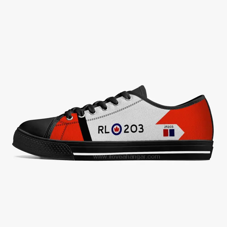 CF-105 Arrow #203 Low Top Canvas Shoes - I Love a Hangar