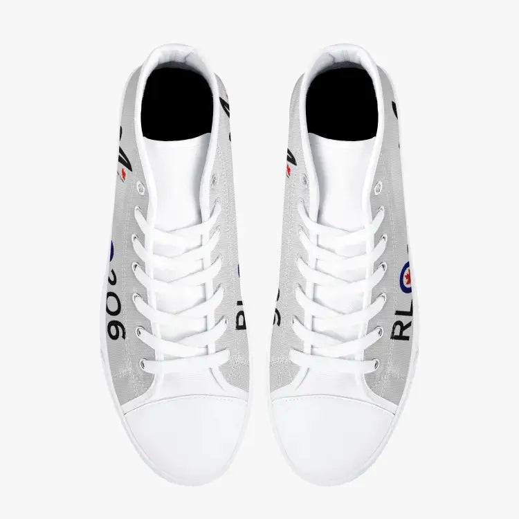 CF-105 Arrow #206 Branded High Top Canvas Shoes - I Love a Hangar
