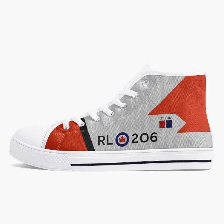CF-105 Arrow #206 High Top Canvas Shoes - I Love a Hangar