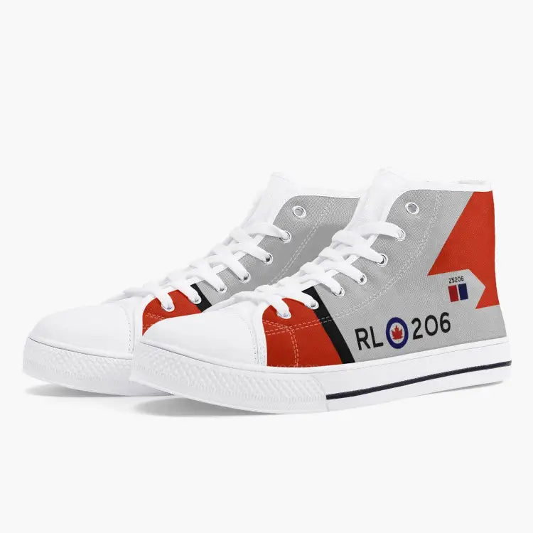 CF-105 Arrow #206 High Top Canvas Shoes - I Love a Hangar