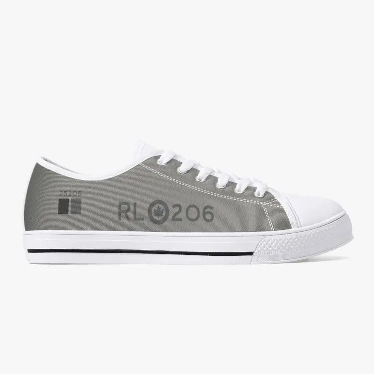 CF-105 Arrow #206 Low Top Canvas Shoes (Low Vis) - I Love a Hangar