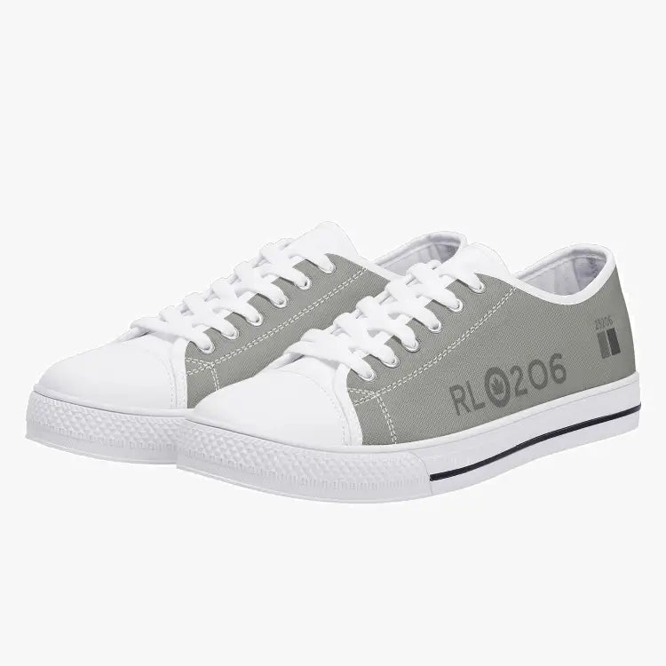 CF-105 Arrow #206 Low Top Canvas Shoes (Low Vis) - I Love a Hangar