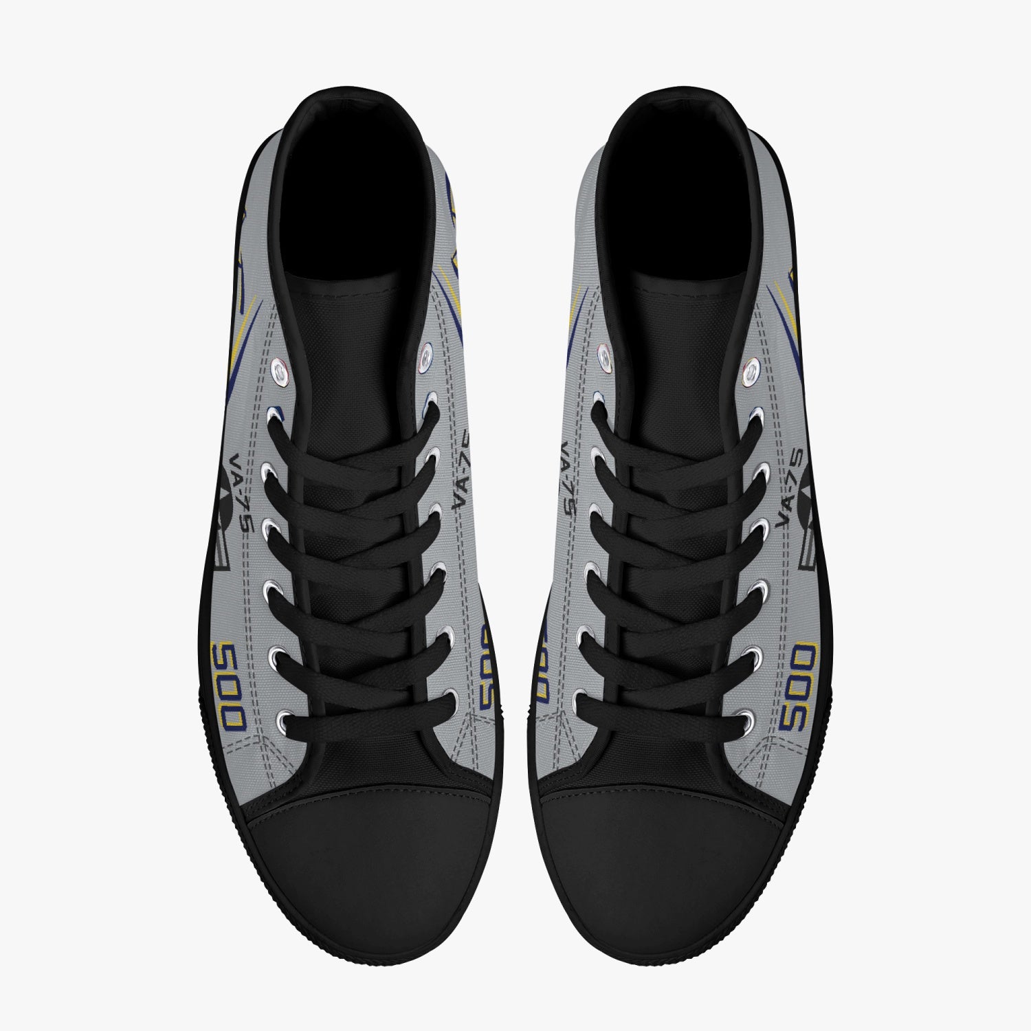 VA-75 "Sunday Punchers" High Top Canvas Shoes - I Love a Hangar