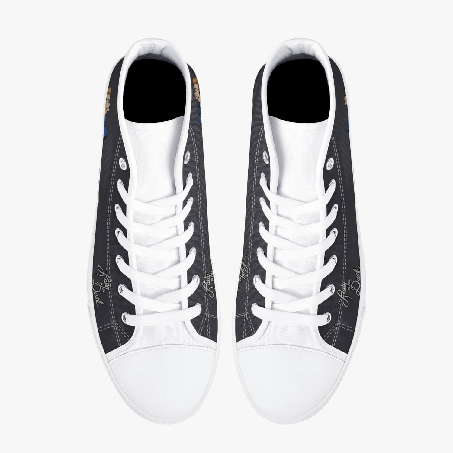 P-61 "Lady in the Dark" High Top Canvas Shoes - I Love a Hangar