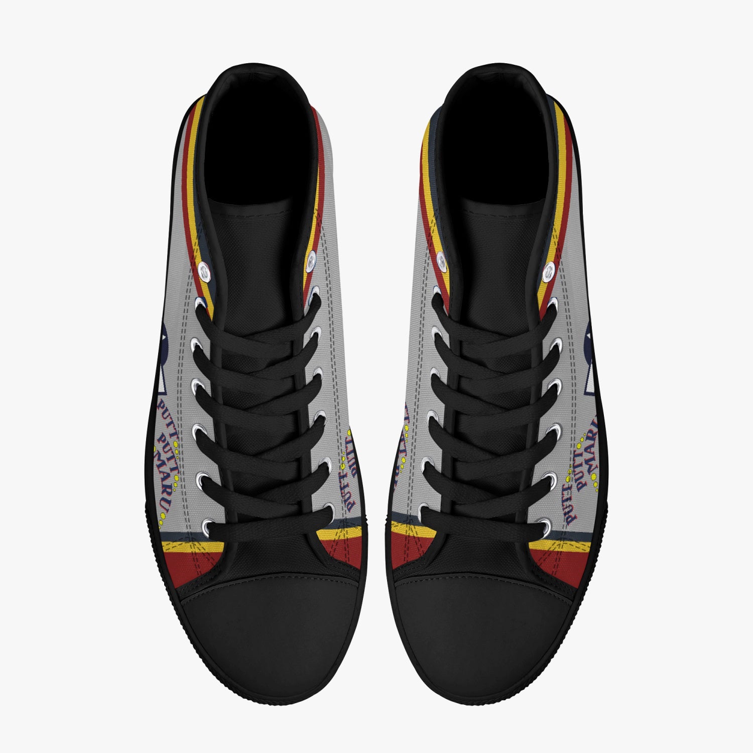 P-38 "Putt Putt Maru" High Top Canvas Shoes - I Love a Hangar
