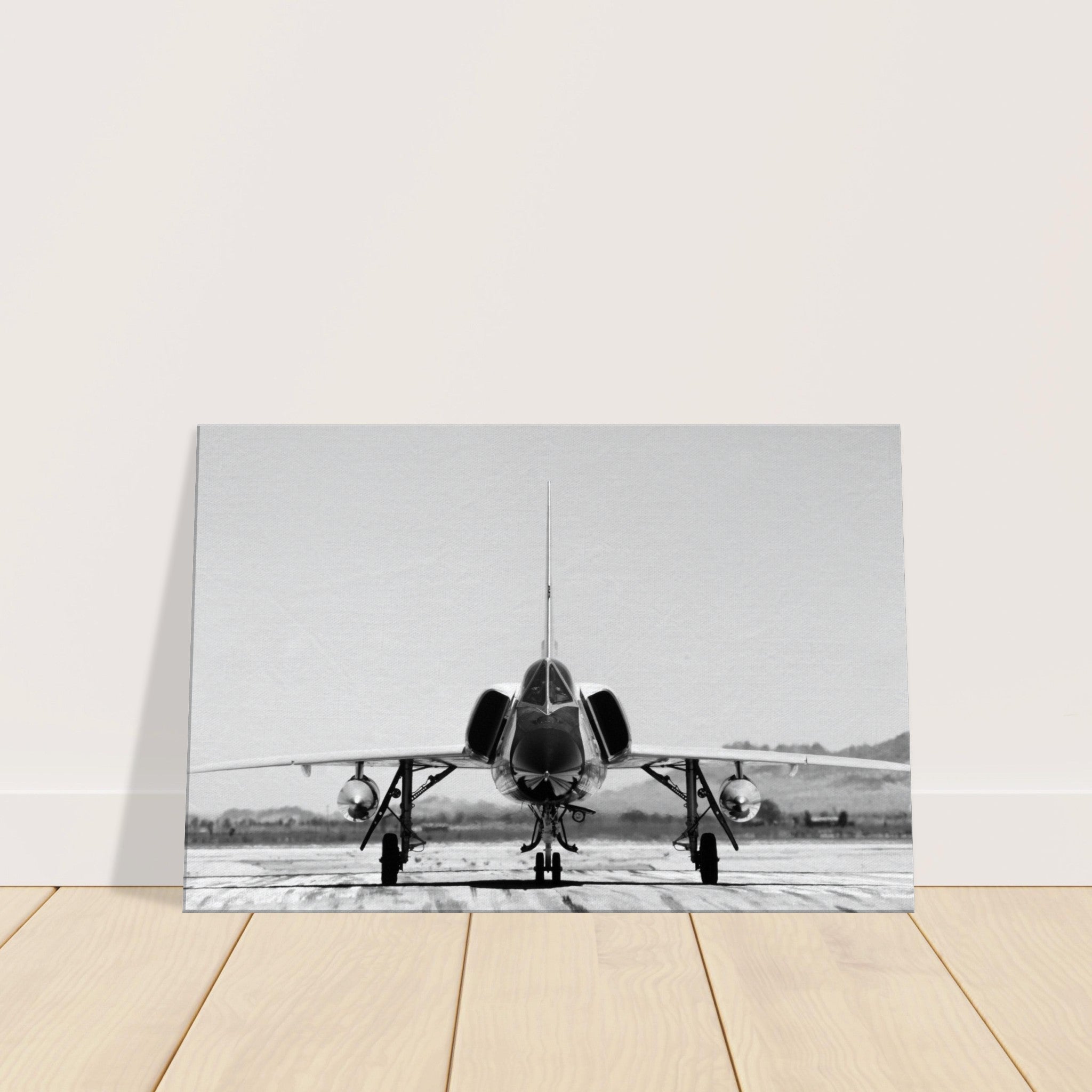 F-106 "Delta Dart" on Canvas - I Love a Hangar