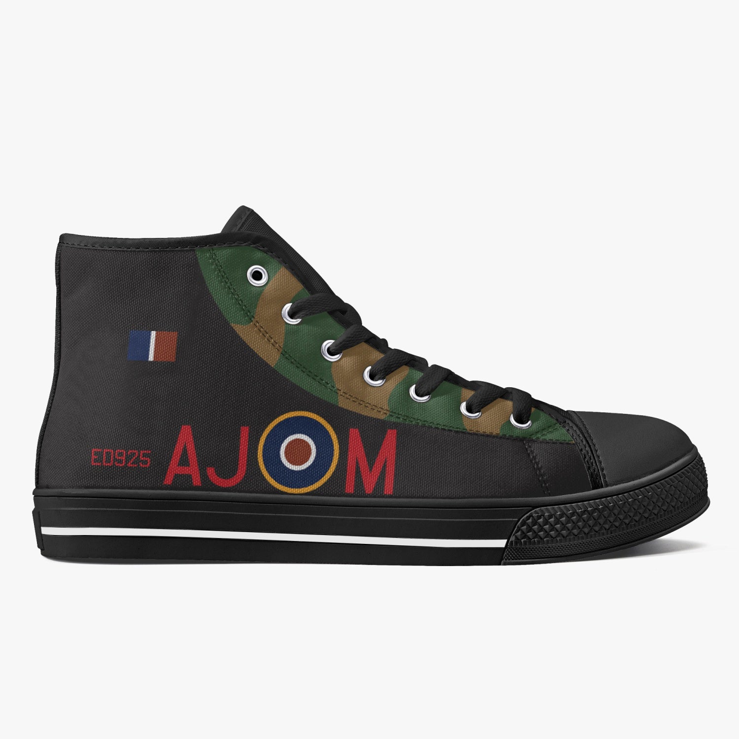 Lancaster "AJ-M" High Top Canvas Shoes - I Love a Hangar