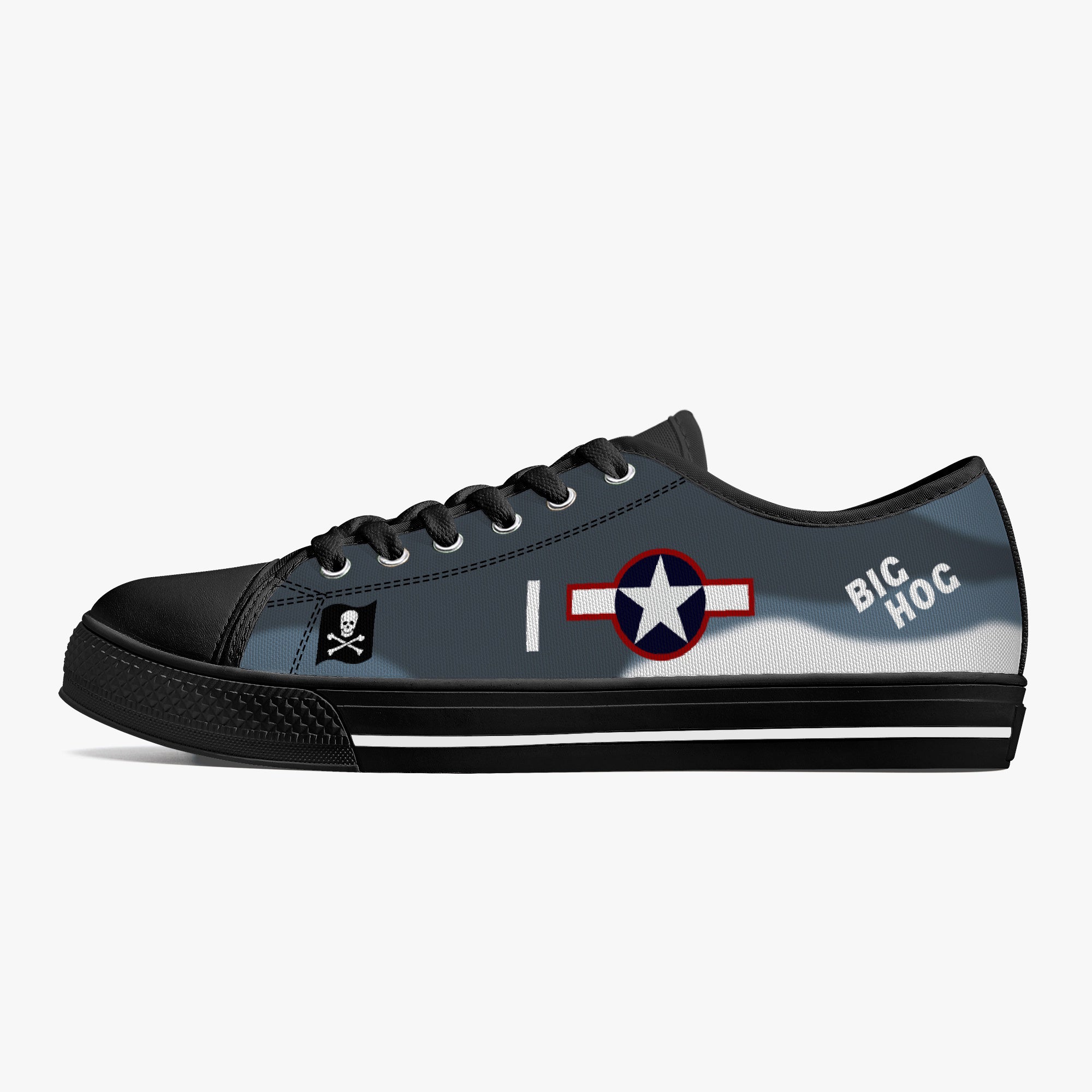 F4U Corsair “Big Hog” Low Top Canvas Shoes - I Love a Hangar