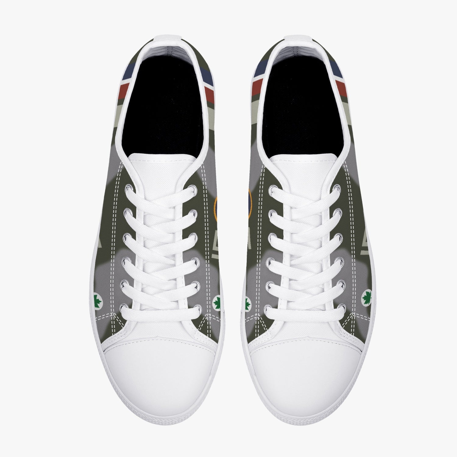 Spitfire "JE-J" (EN398) Low Top Canvas Shoes - I Love a Hangar