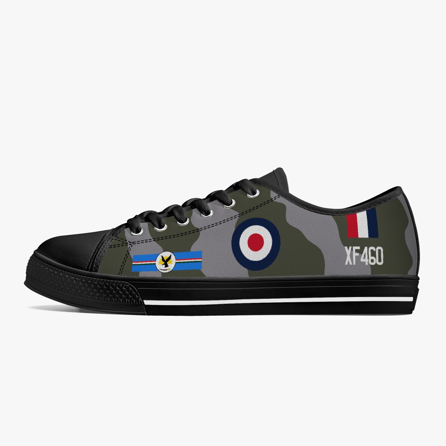 Hawker Hunter "XF460" Low Top Canvas Shoes - I Love a Hangar