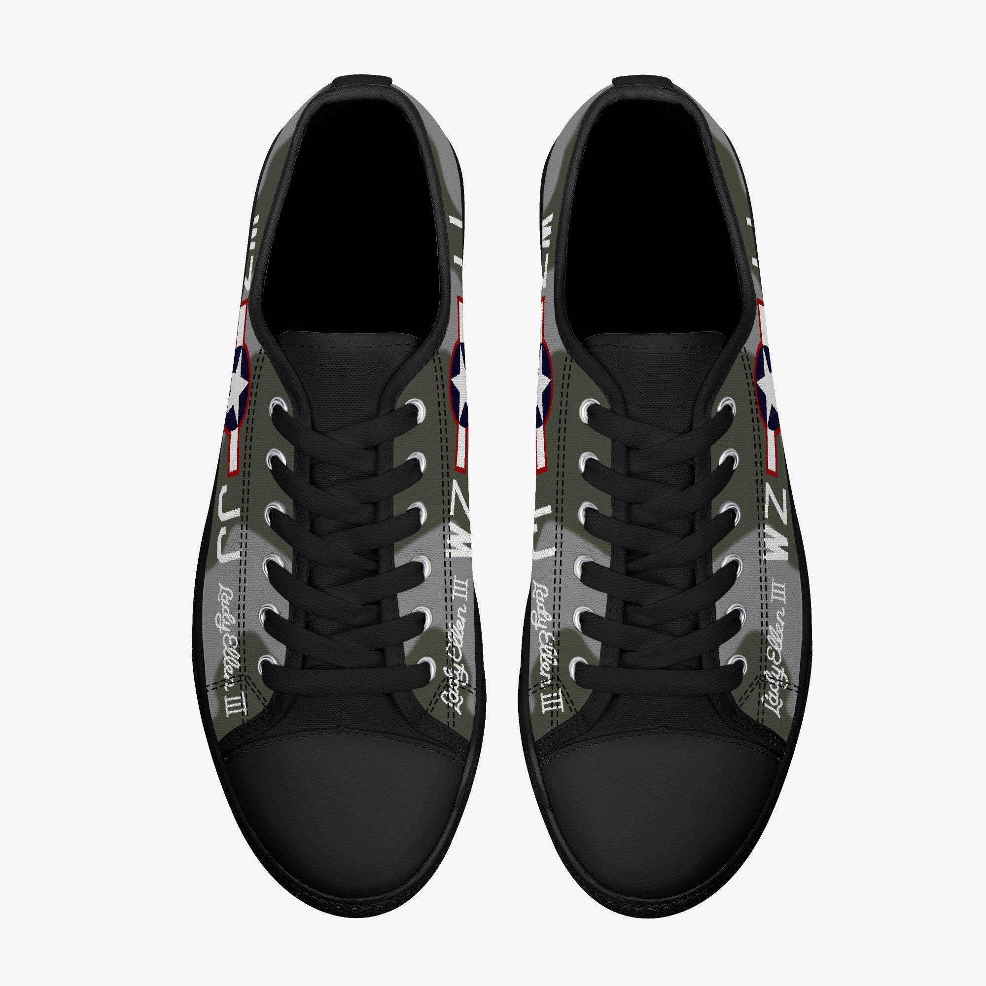 Spitfire "Lady Ellen III" Low Top Canvas Shoes - I Love a Hangar