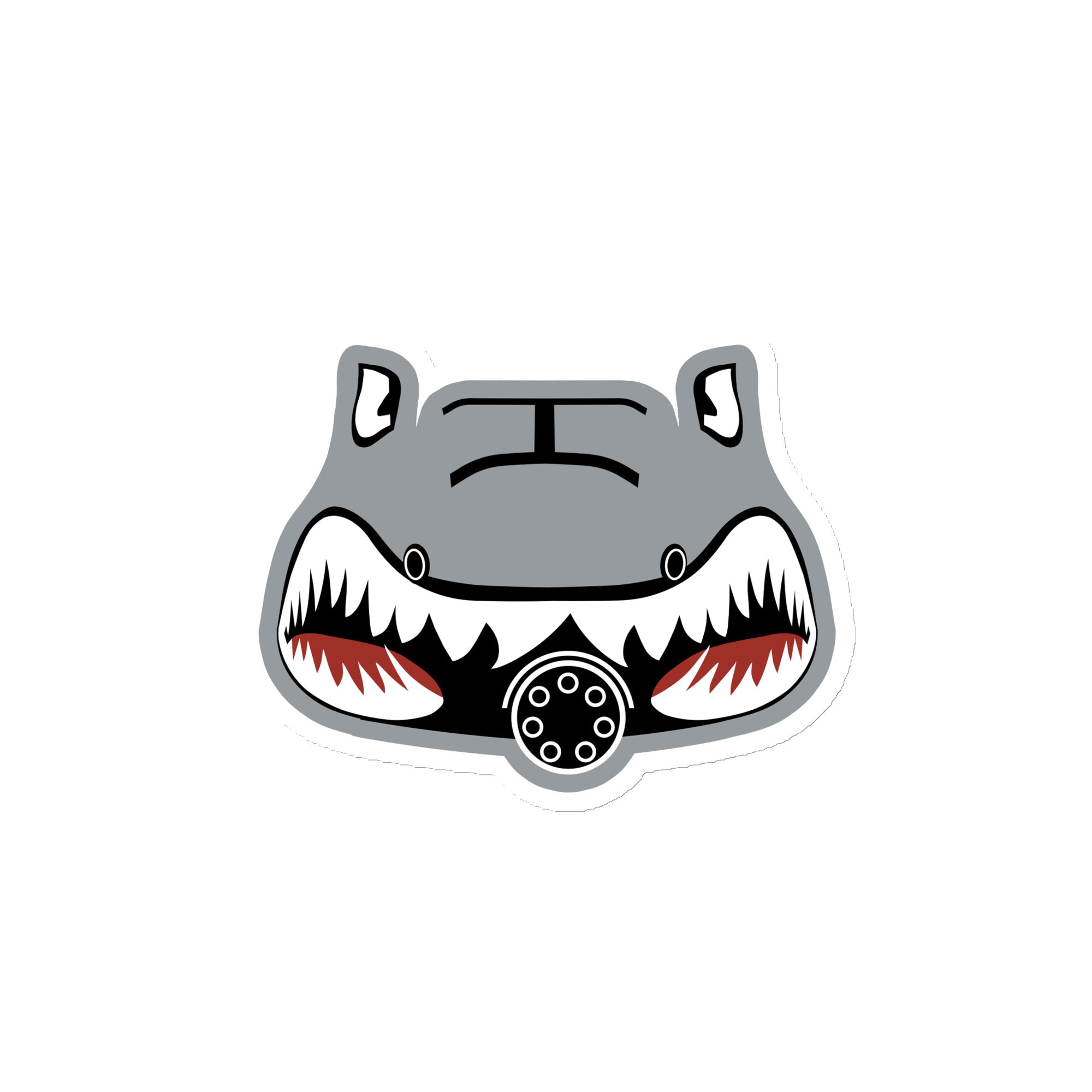A-10 "Flying Tigers" Die Cut Magnet - I Love a Hangar