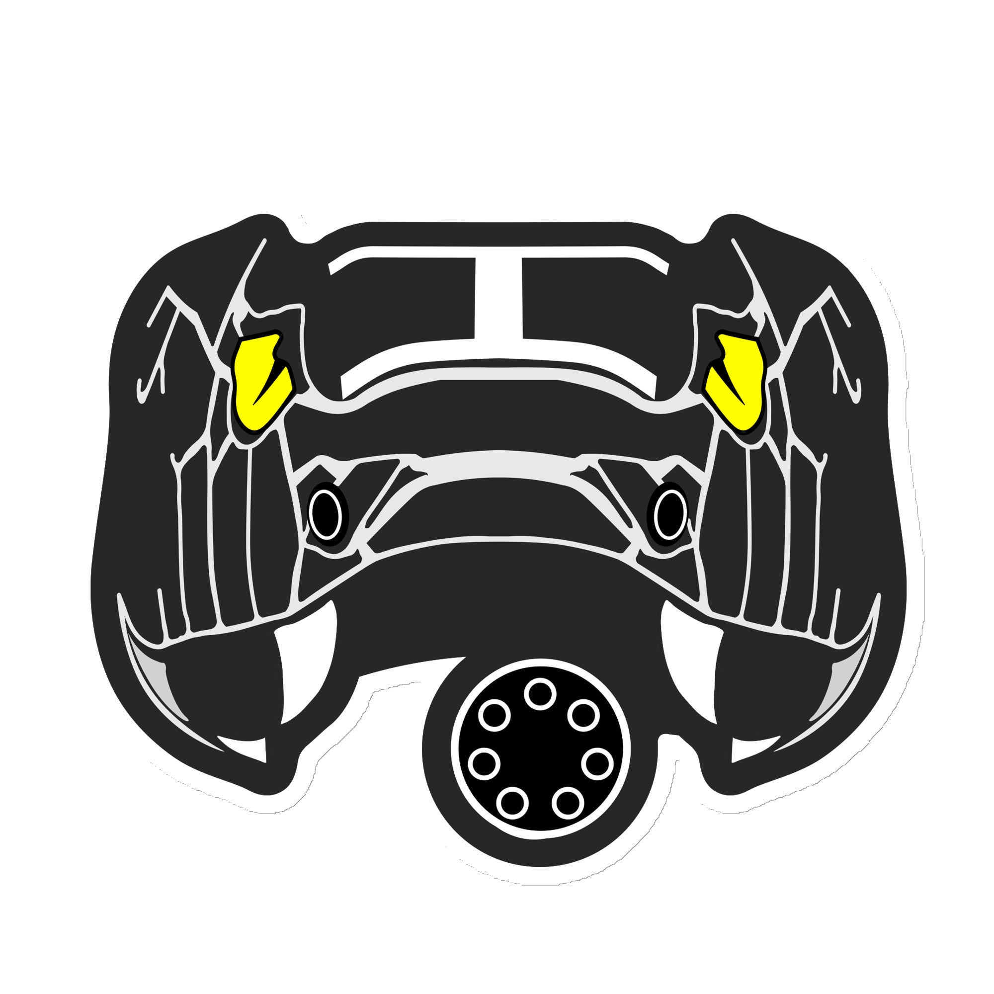 A-10 "Blacksnakes" Die Cut Magnet - I Love a Hangar