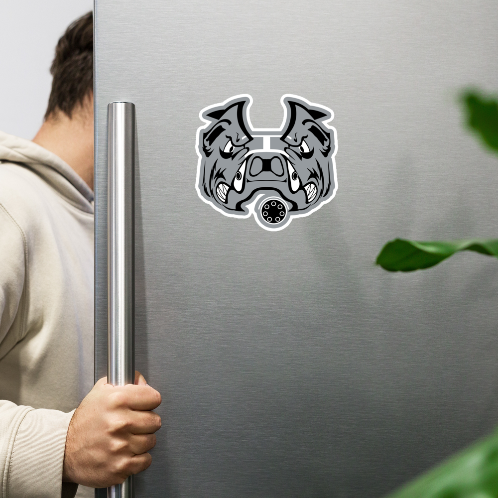 A-10 "Flying Razorbacks" Die Cut Magnet - I Love a Hangar