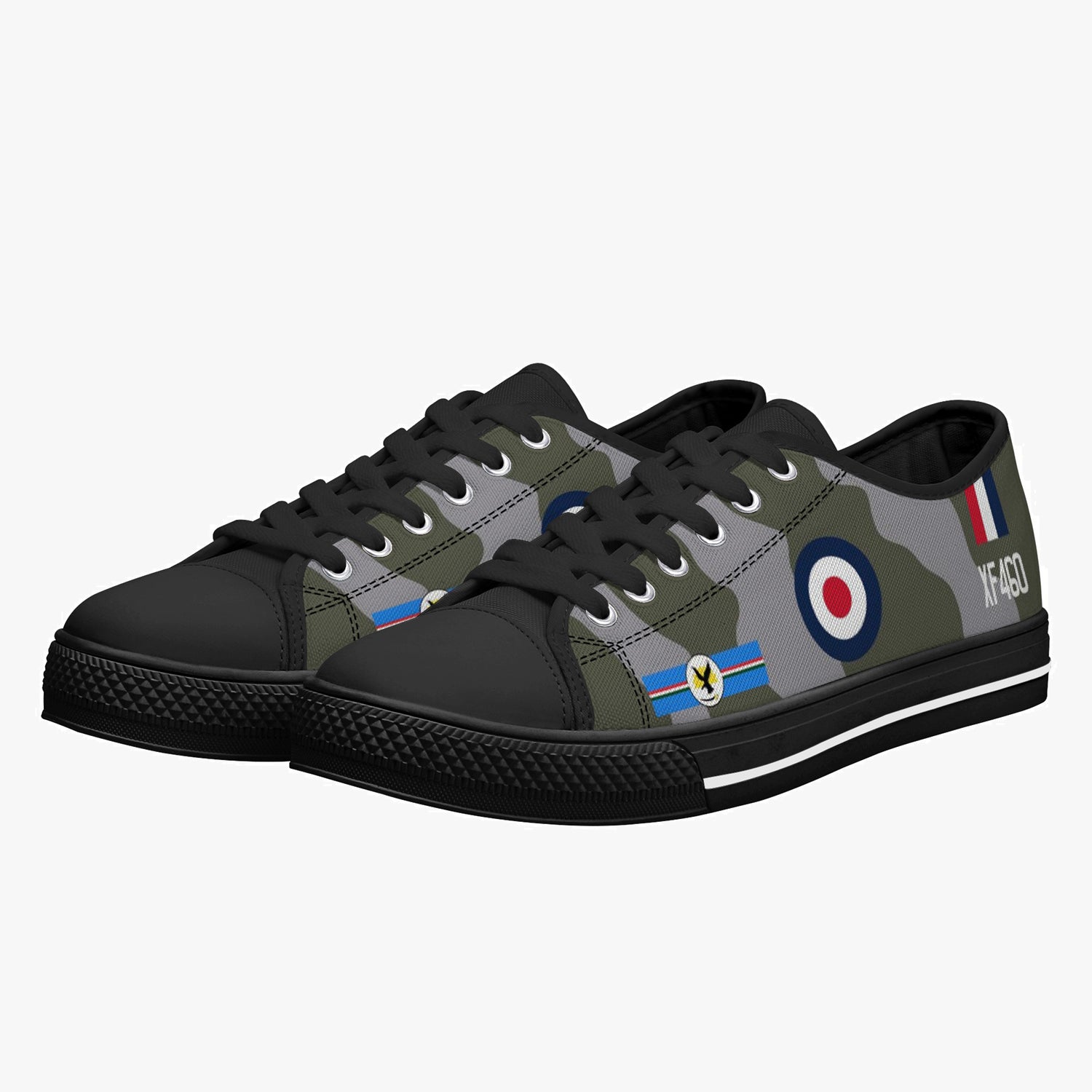 Hawker Hunter "XF460" Low Top Canvas Shoes - I Love a Hangar