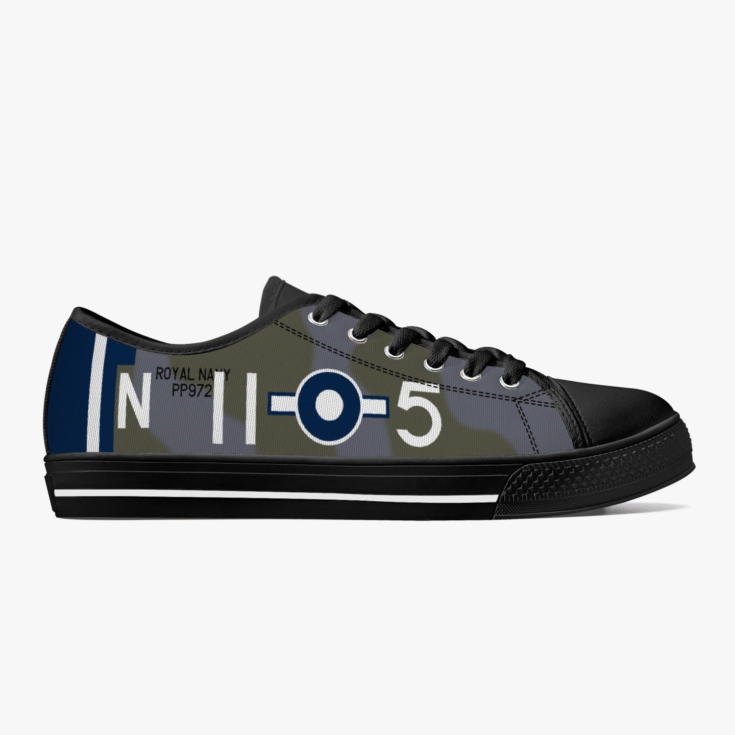 Seafire 11-5-N Low Top Canvas Shoes - I Love a Hangar