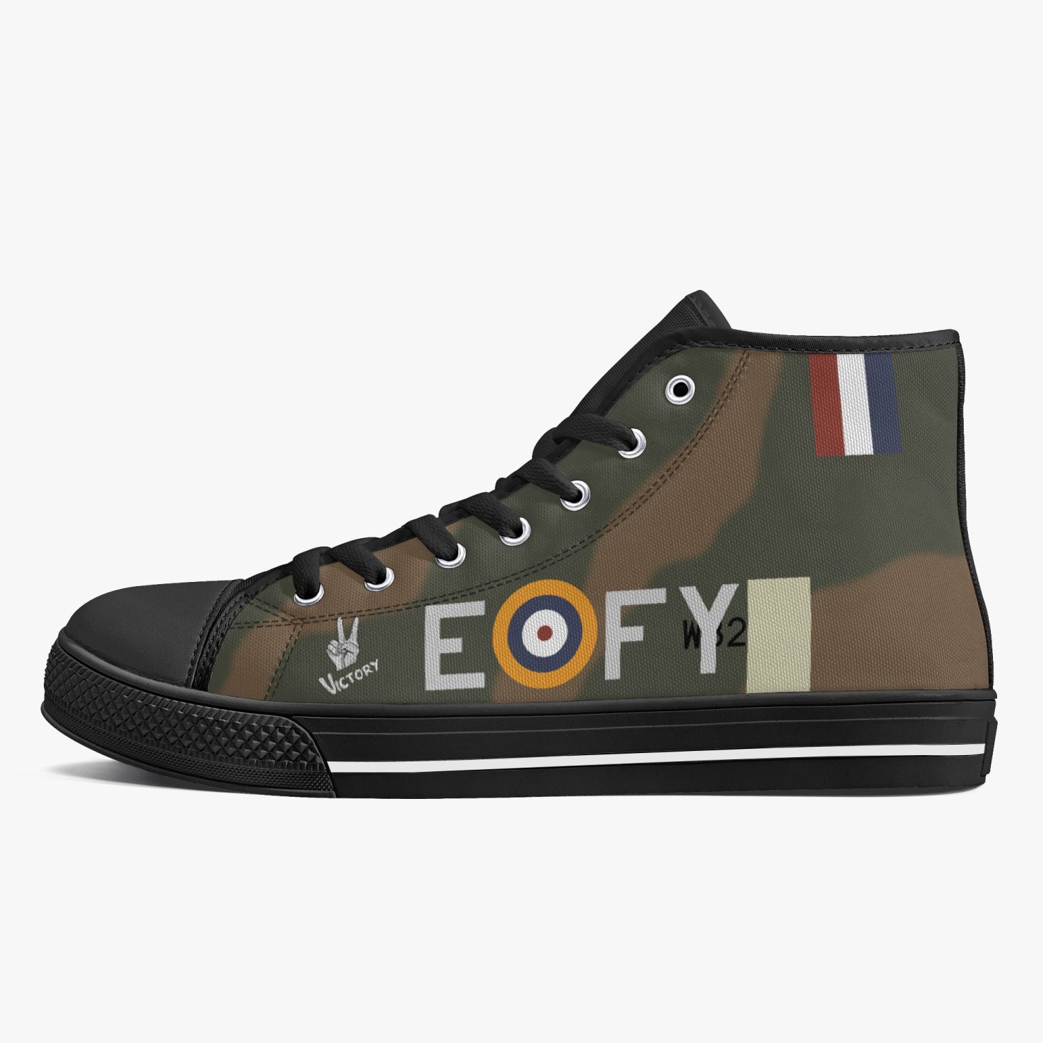 Spitfire "FY-E" High Top Canvas Shoes - I Love a Hangar