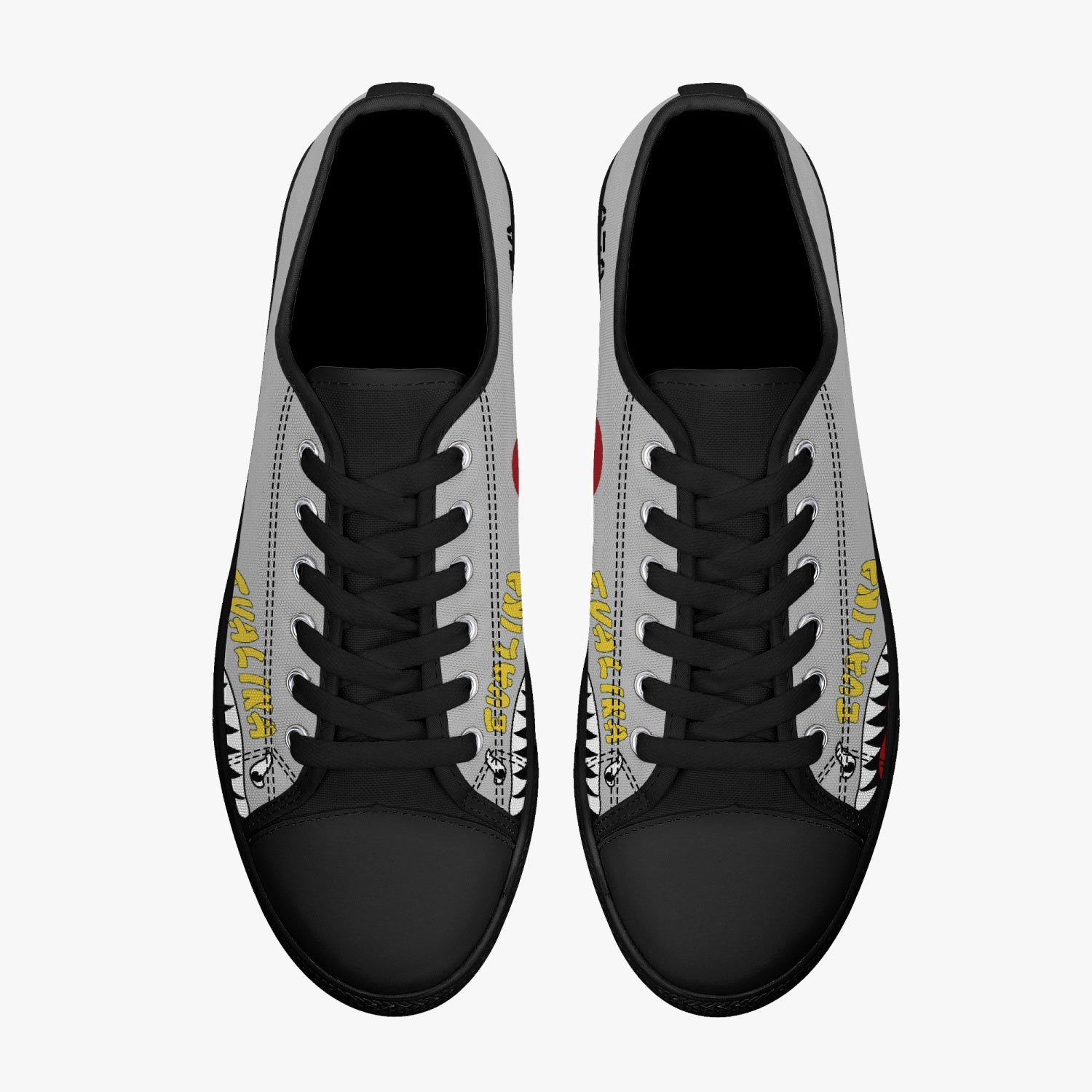 P-51 "Evalina" Low Top Canvas Shoes - I Love a Hangar